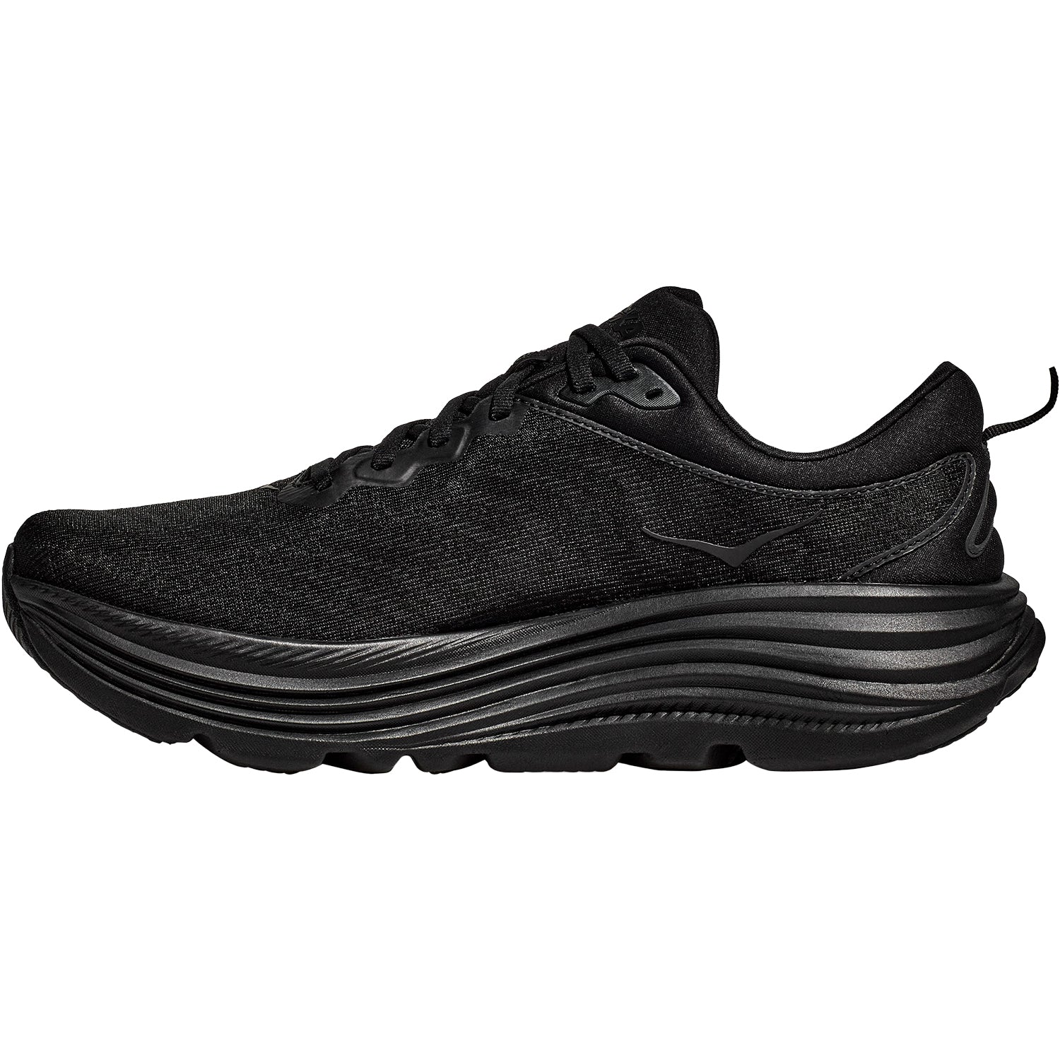 Mens Hoka one one Men's Hoka Gaviota 5 Black/Black Mesh Black/Black Mesh