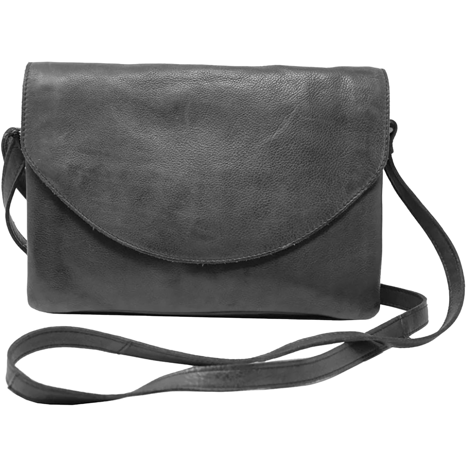Womens Latico Latico Marcus Crossbody Black Leather Black Leather