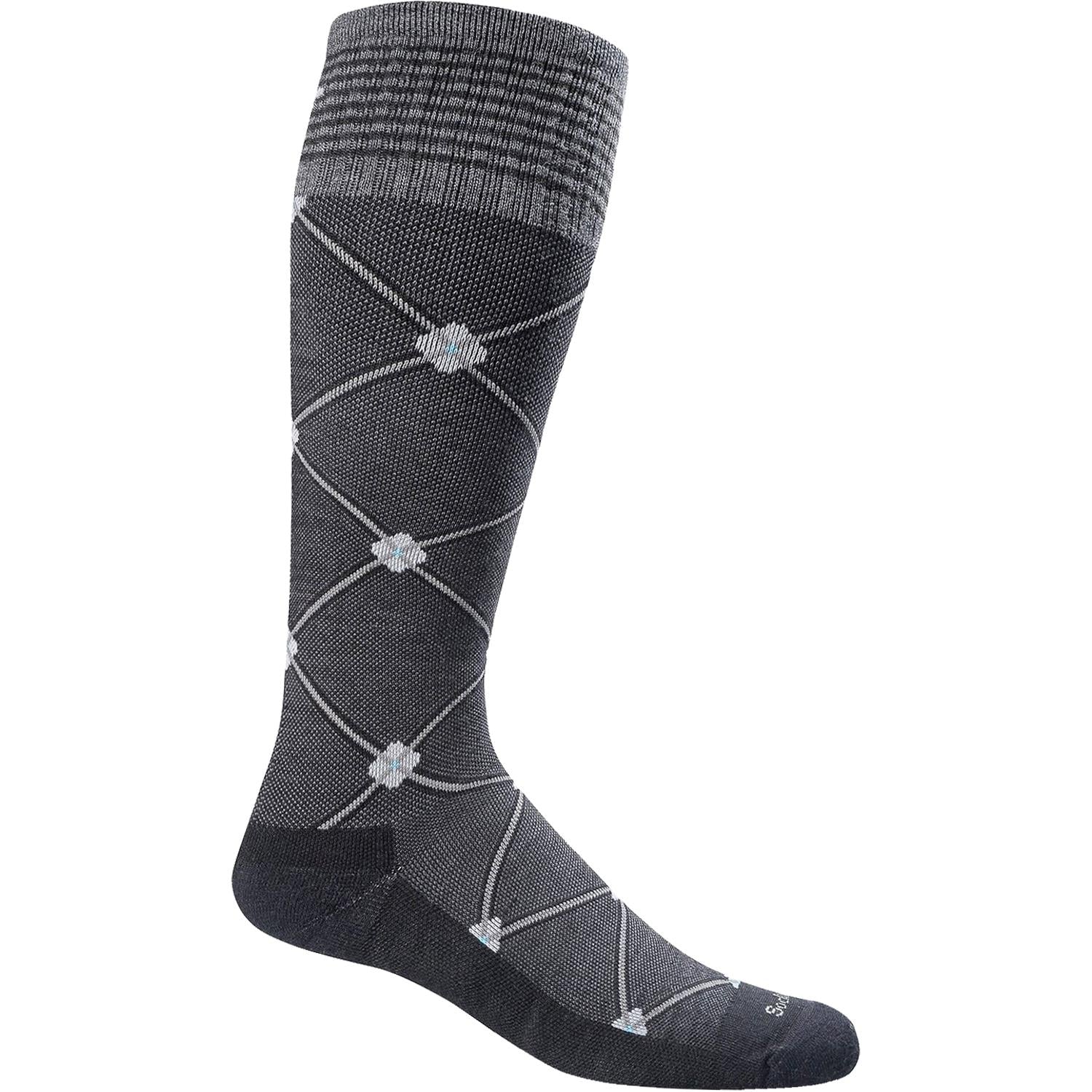 Womens Sockwell Women's Sockwell Elevation Knee High Socks 20-30 mmHg Black Multi Black Multi