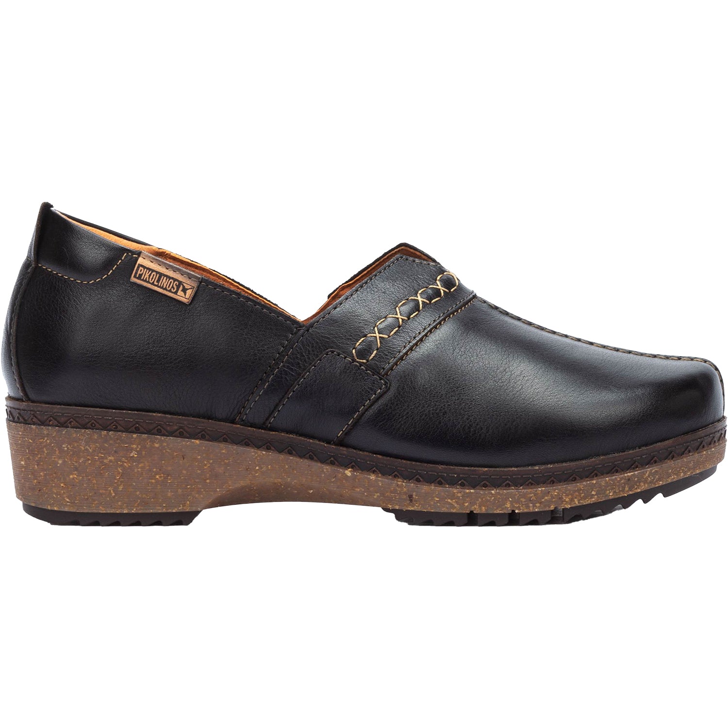 Womens Pikolinos Women's Pikolinos Granada W0W-3627 Black Leather Black Leather