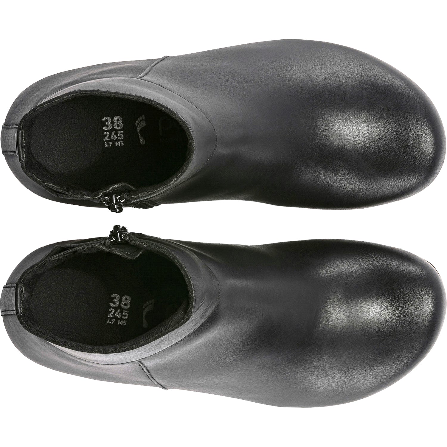 Womens Birkenstock Women's Birkenstock Papillio Ebba Black Leather Black Leather