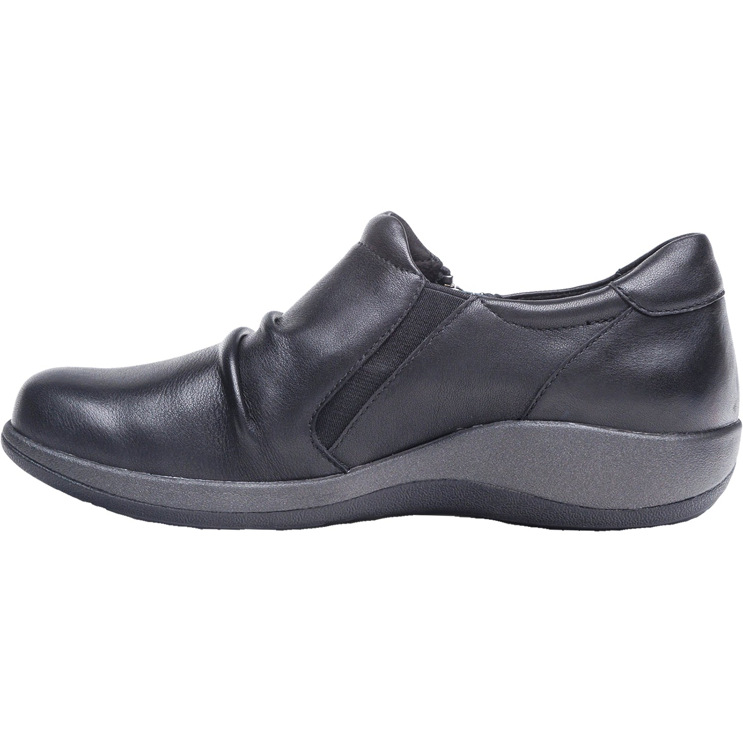 Womens Aetrex Women's Aetrex Katie Black Leather Black Leather
