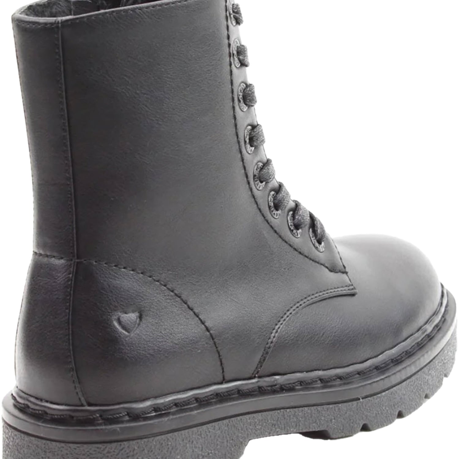 Womens Heavenly feet Women's Heavenly Feet Justina Black Vegan Leather Black Vegan Leather