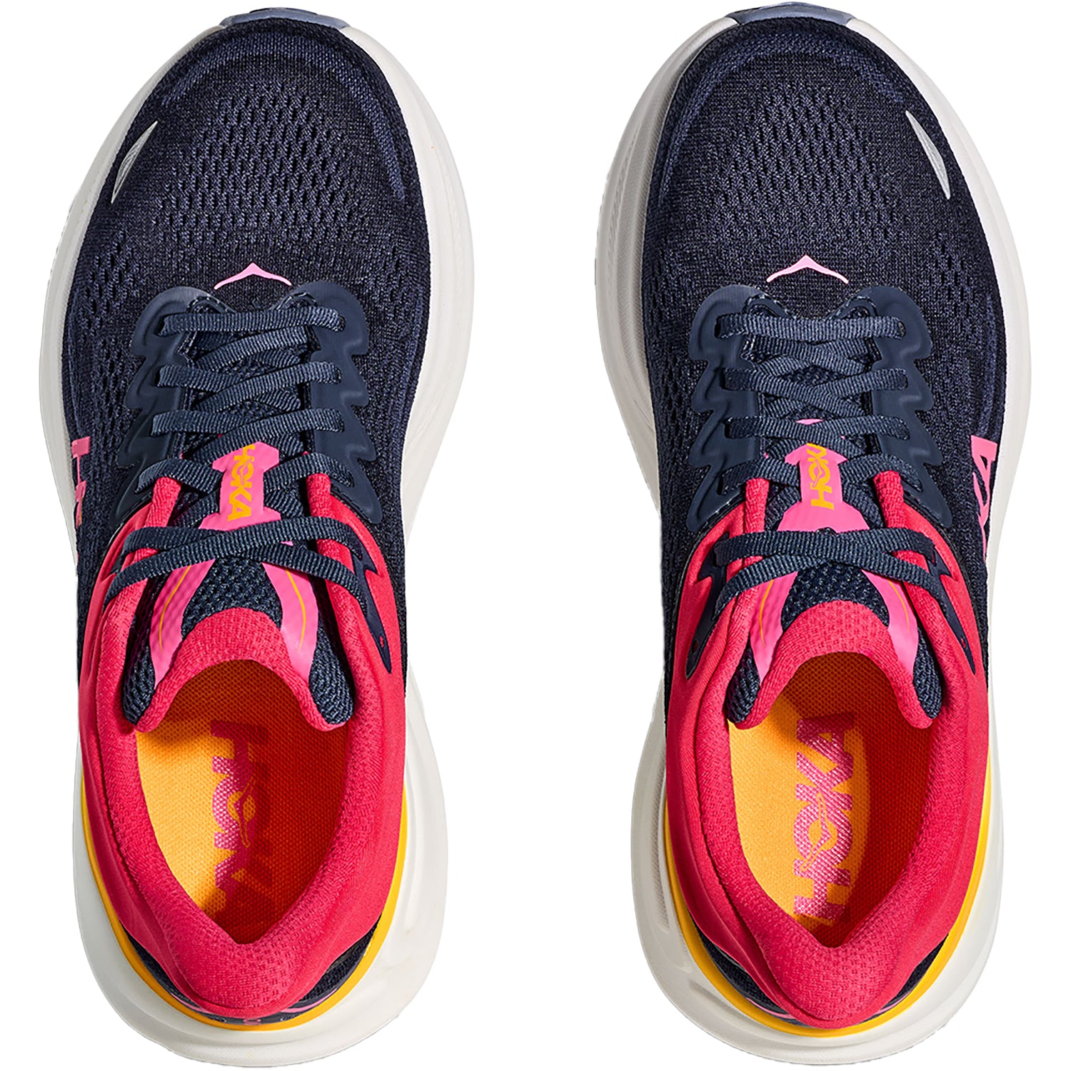 Womens Hoka one one Women's Hoka Bondi 9 Varsity Navy/Nautical Dusk Mesh Varsity Navy/Nautical Dusk Mesh