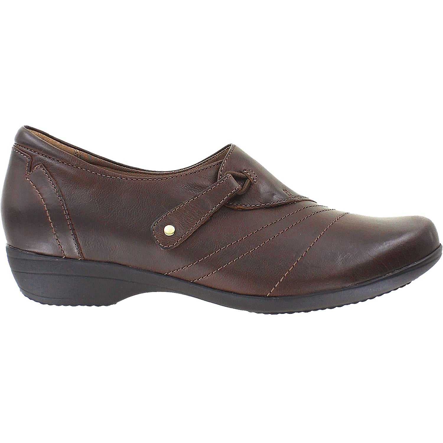 Womens Dansko Women's Dansko Franny Chocolate Burnished Calf Leather Chocolate Burnished Calf Leather