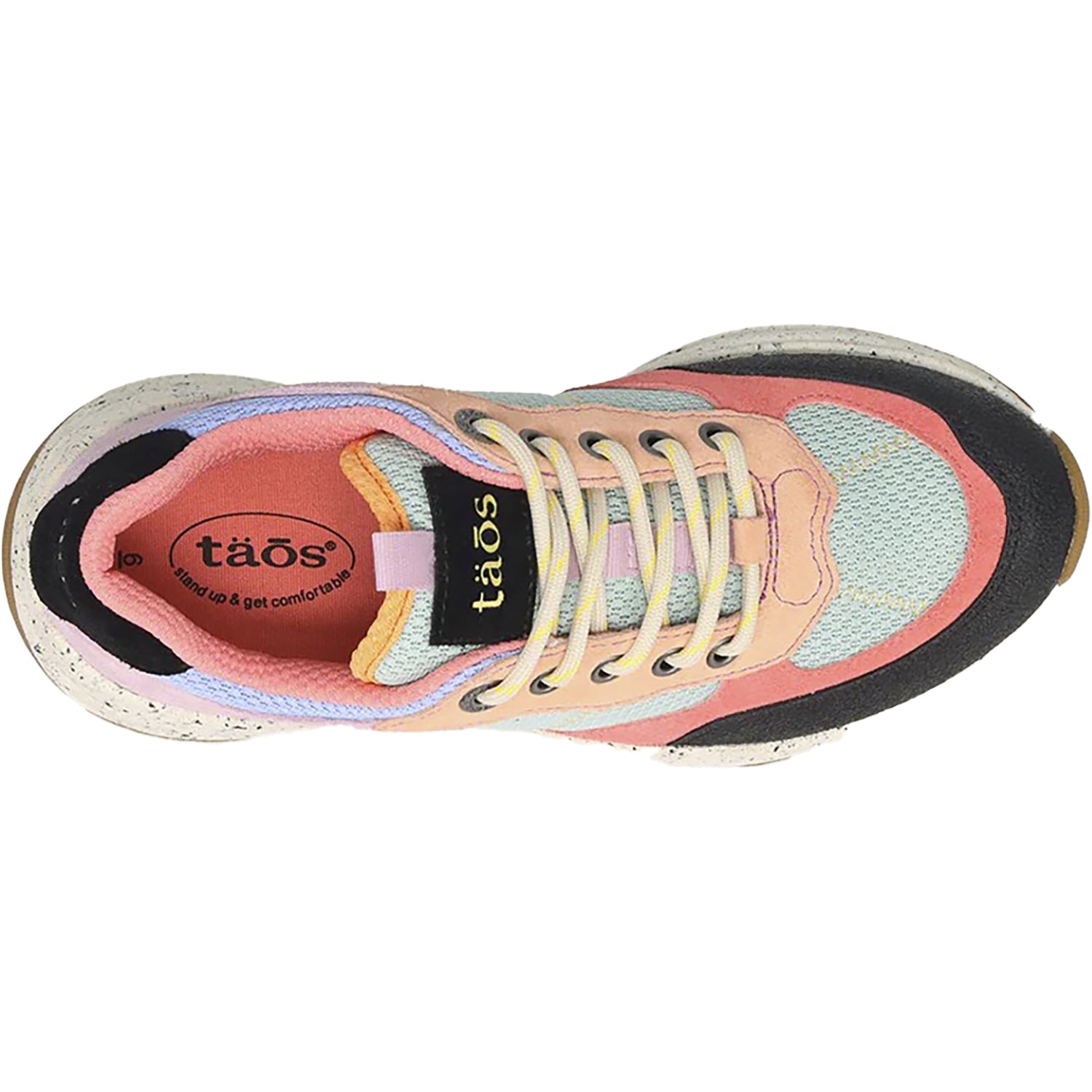 Womens Taos Women's Taos Advance Retro Multi Suede Retro Multi