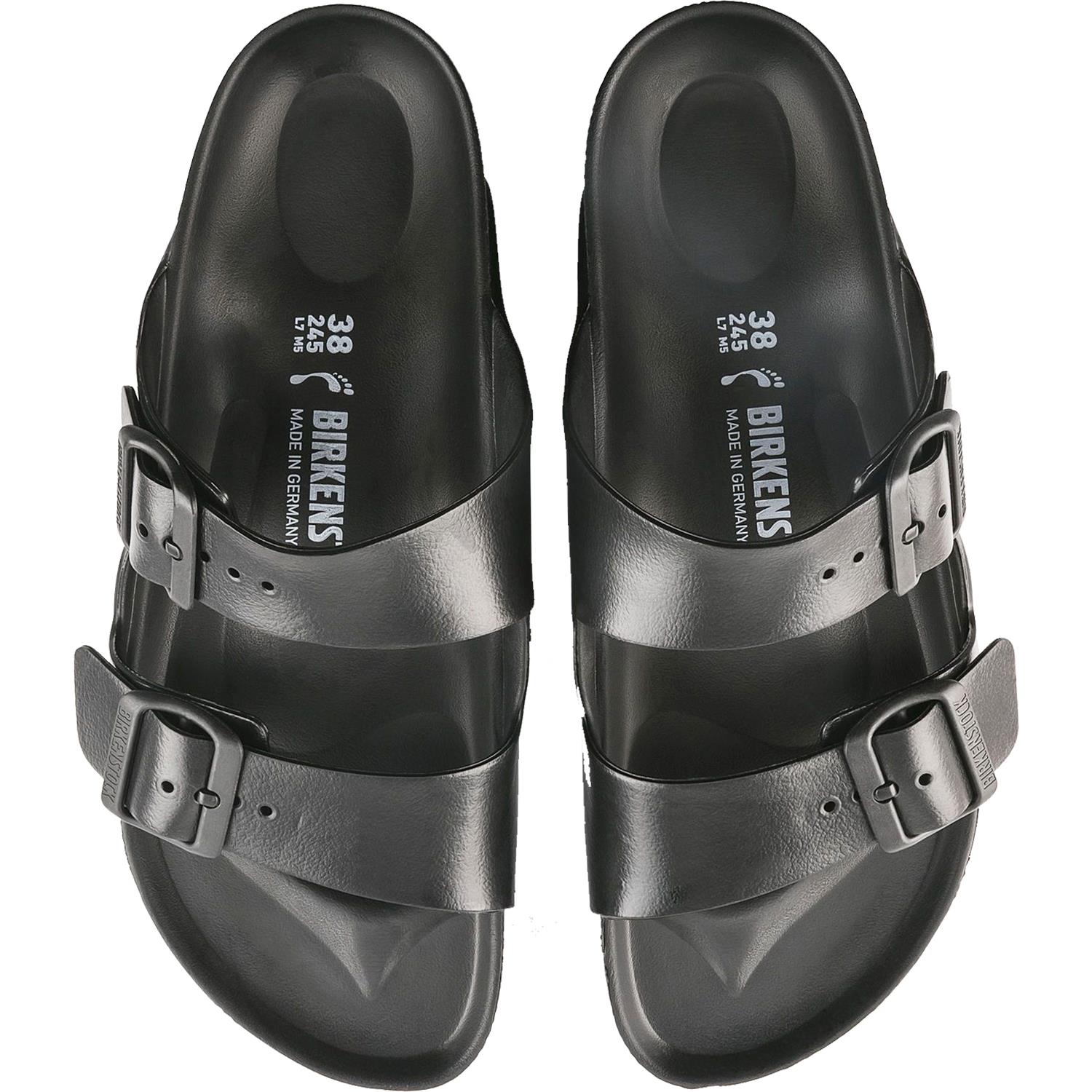 Unisex Birkenstock Unisex Birkenstock Arizona Essentials Black EVA Synthetic Black EVA Synthetic