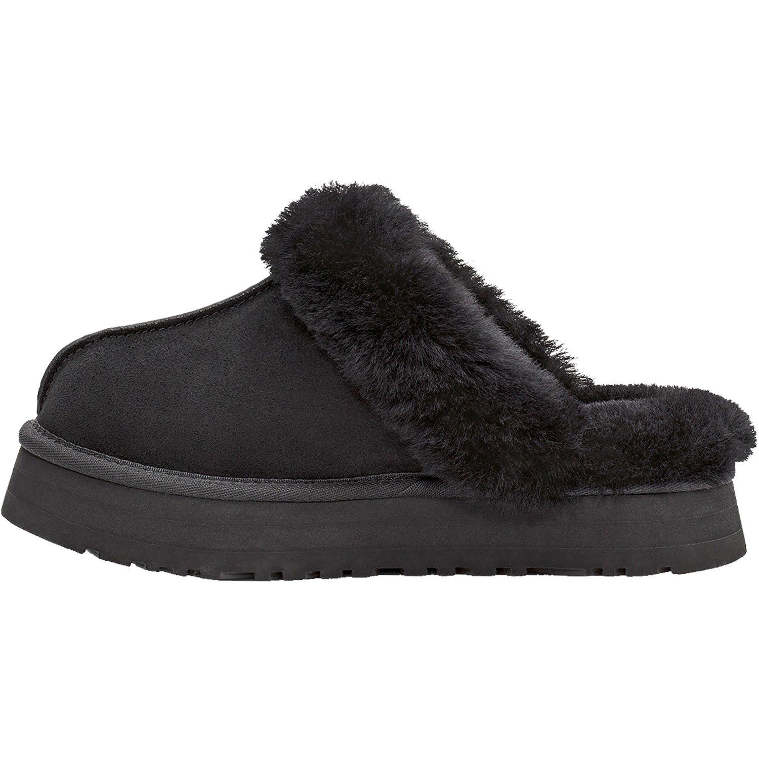 Womens Ugg Women's UGG Disquette Black Sheepskin Black Sheepskin
