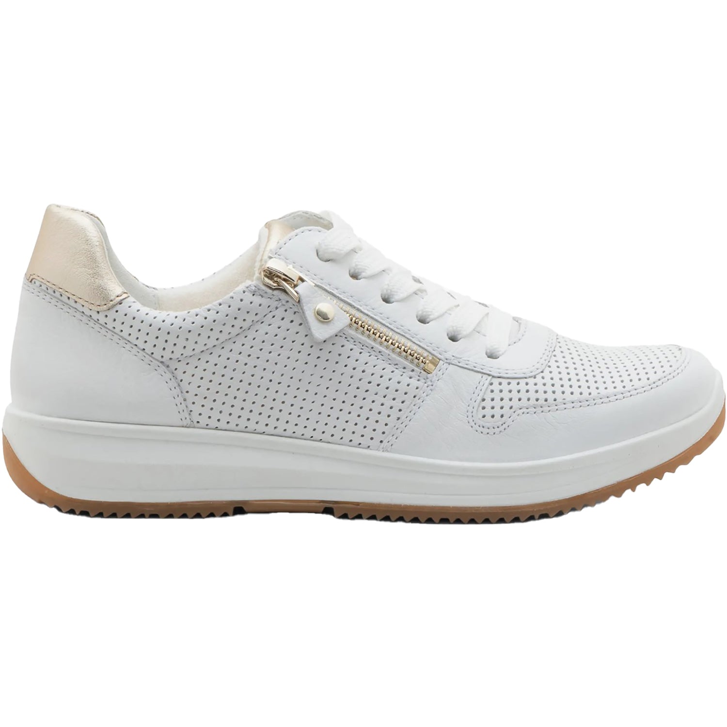 Womens Ara shoes Women's Ara Opal White Calf Leather White Calf Leather
