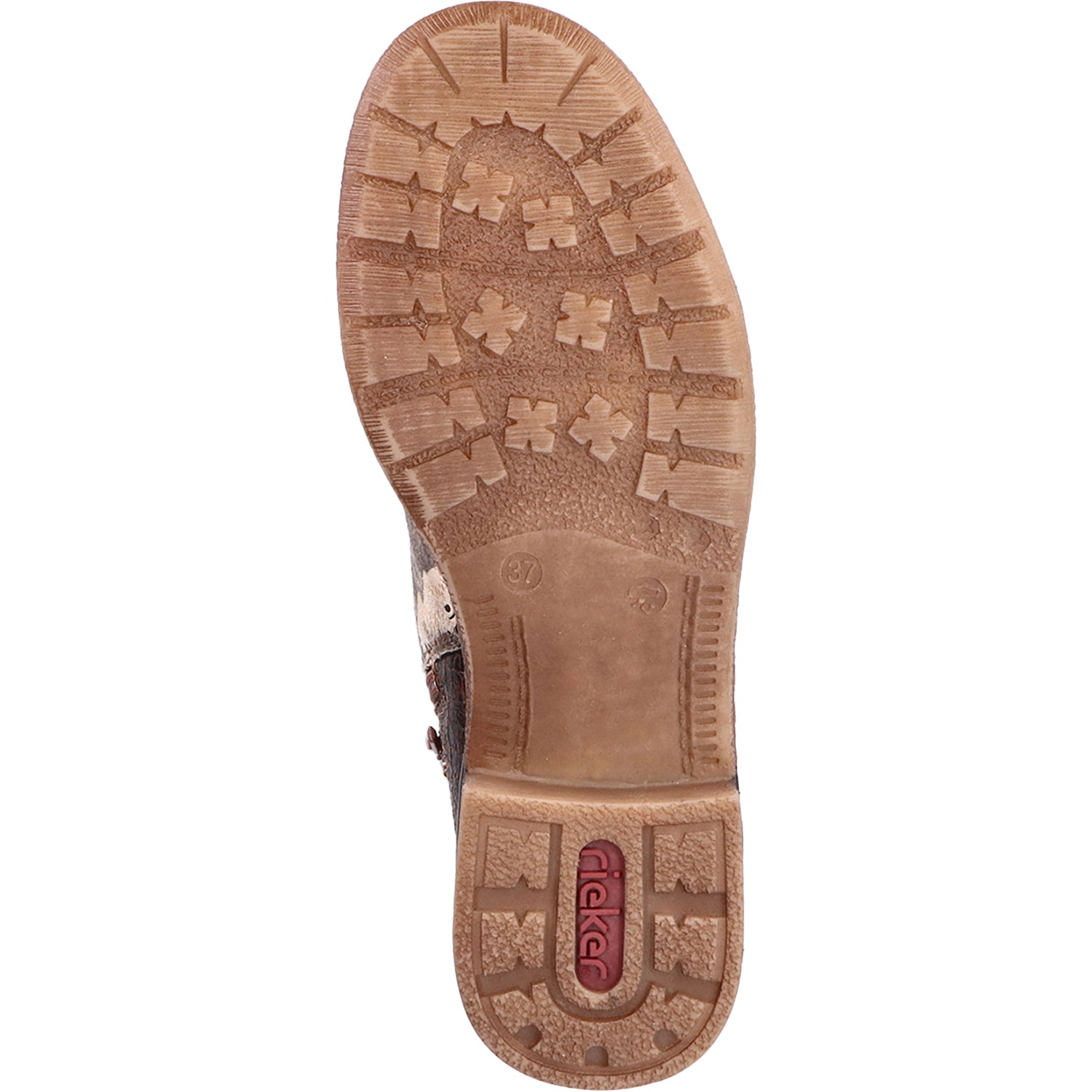 Womens Rieker Women's Rieker 94611-90 Nuss/Rauch-Multi Synthetic Nuss/Rauch-Multi Synthetic