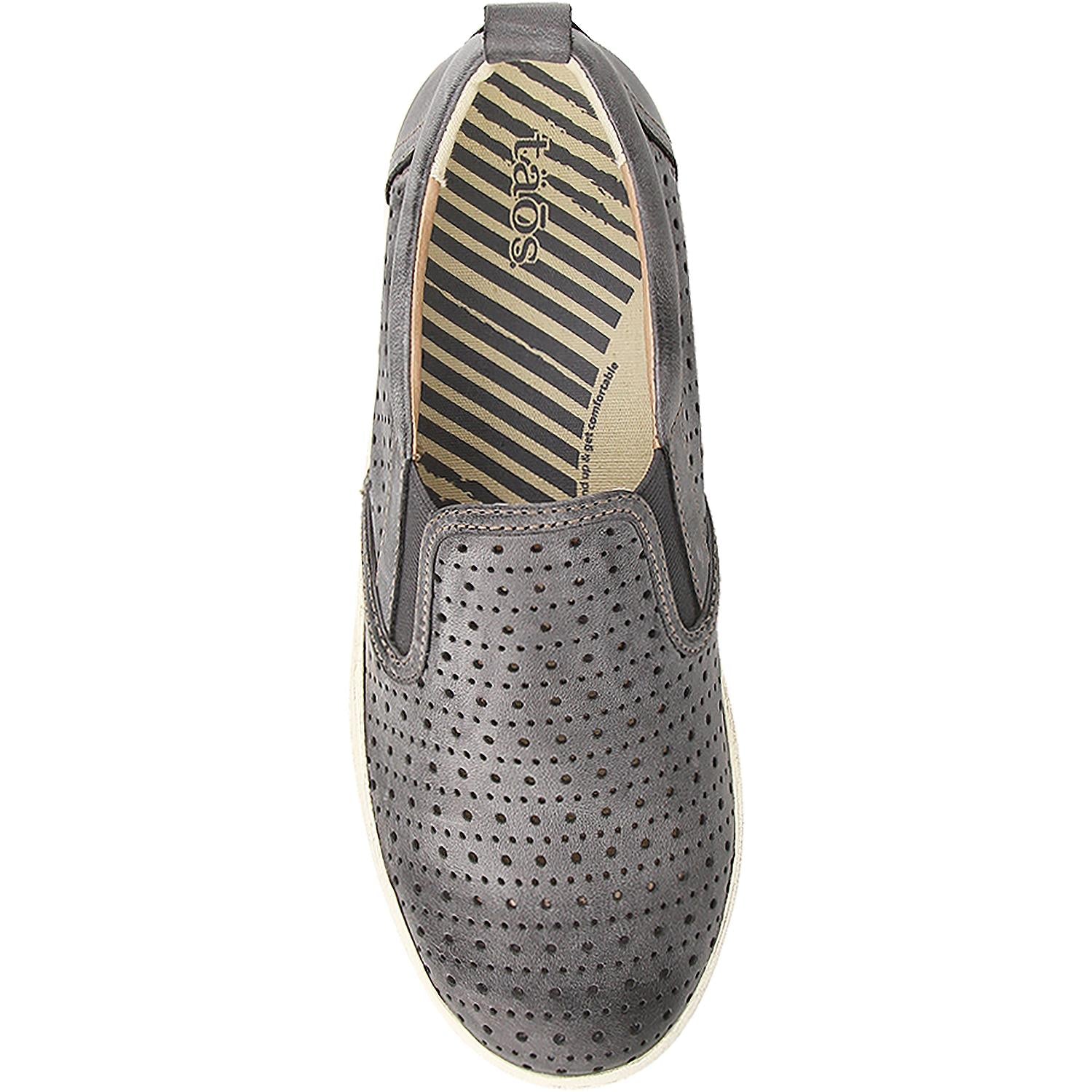 Womens Taos Women's Taos Court Steel Leather Steel Leather