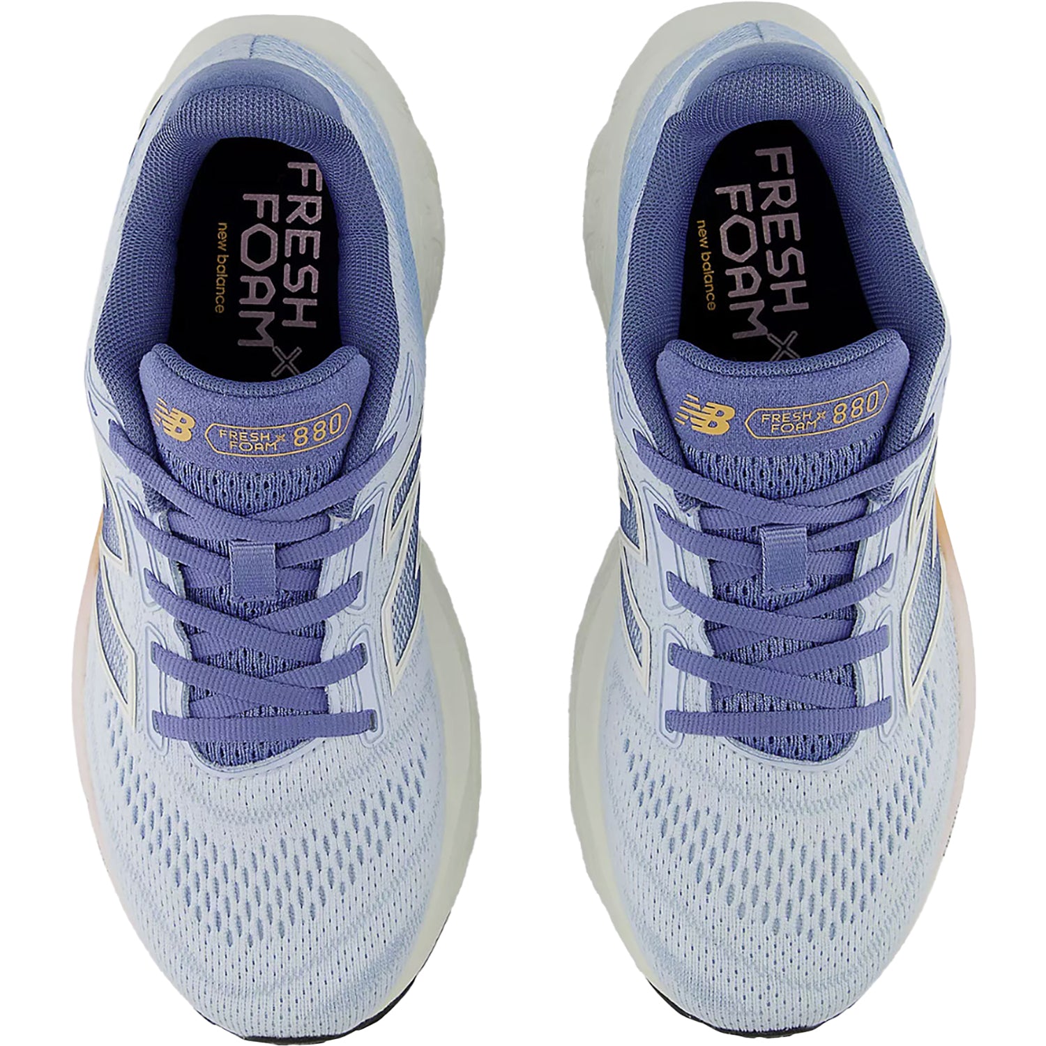 Womens New balance Women's New Balance W880J14 Fresh Foam X 880v14 Quarry Blue/Sea Salt/Heron Blue Mesh Quarry Blue/Sea Salt/Heron Blue