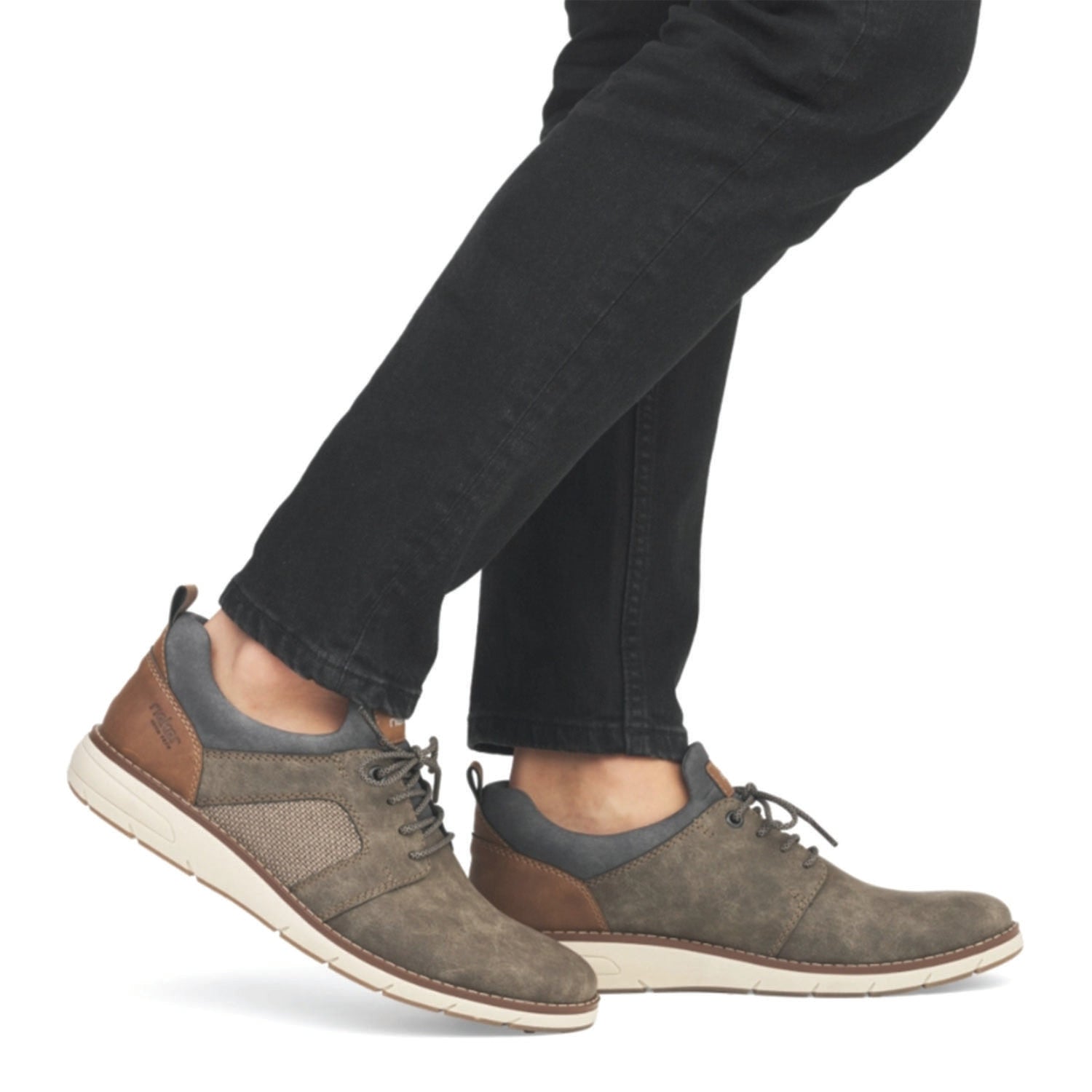 Mens Rieker Men's Rieker 11351-25 Dustin 51 Kaffee/Fango/Rauch/Nuss Synthetic Kaffee/Fango/Rauch/Nuss Synthetic