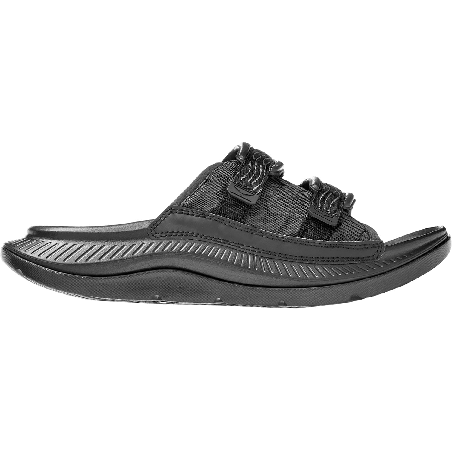 Unisex Hoka one one Unisex Hoka Ora Luxe Black/Black Ariaprene Black/Black Ariaprene