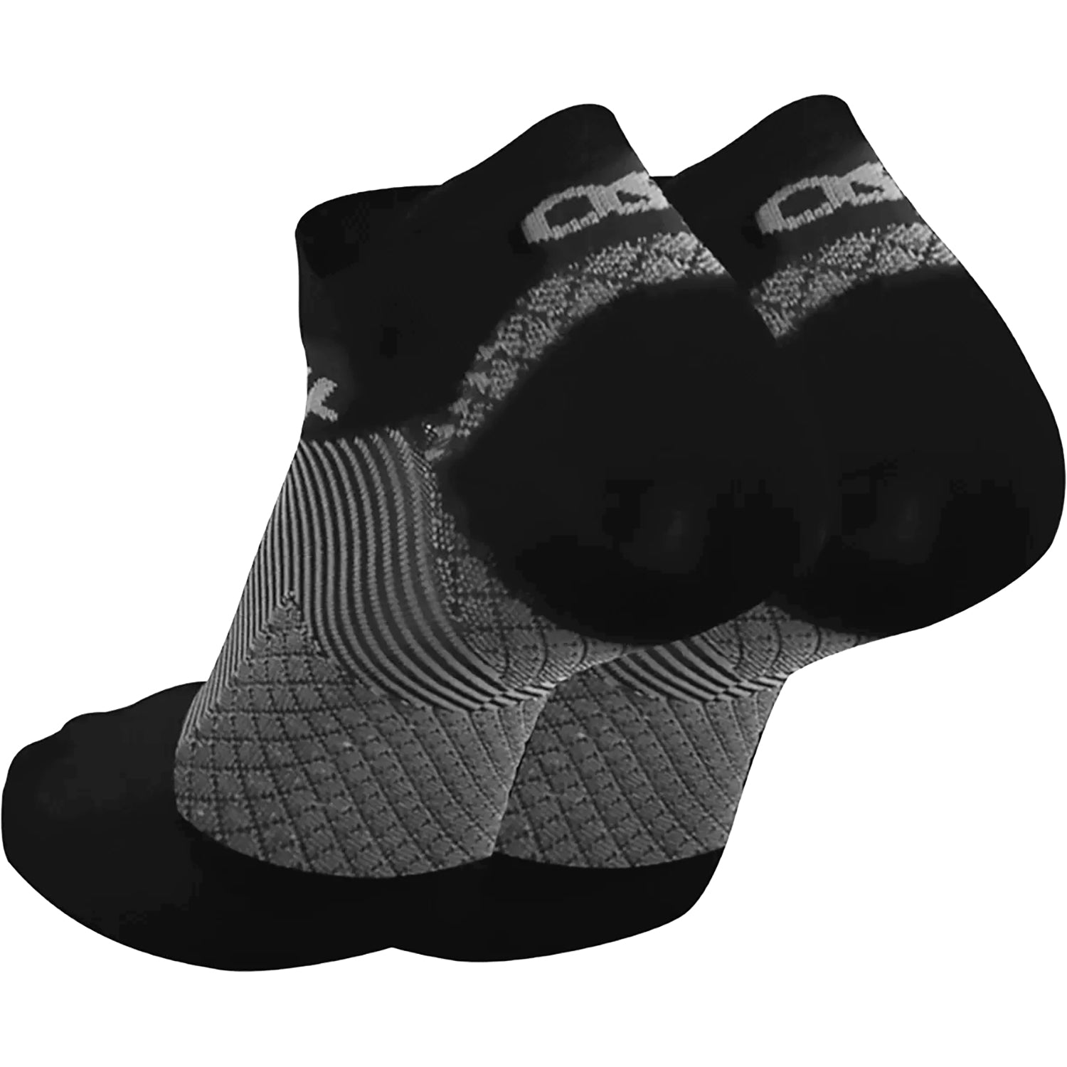 Unisex Os1st Unisex OS1st FS4 Merino No Show Socks Black Black