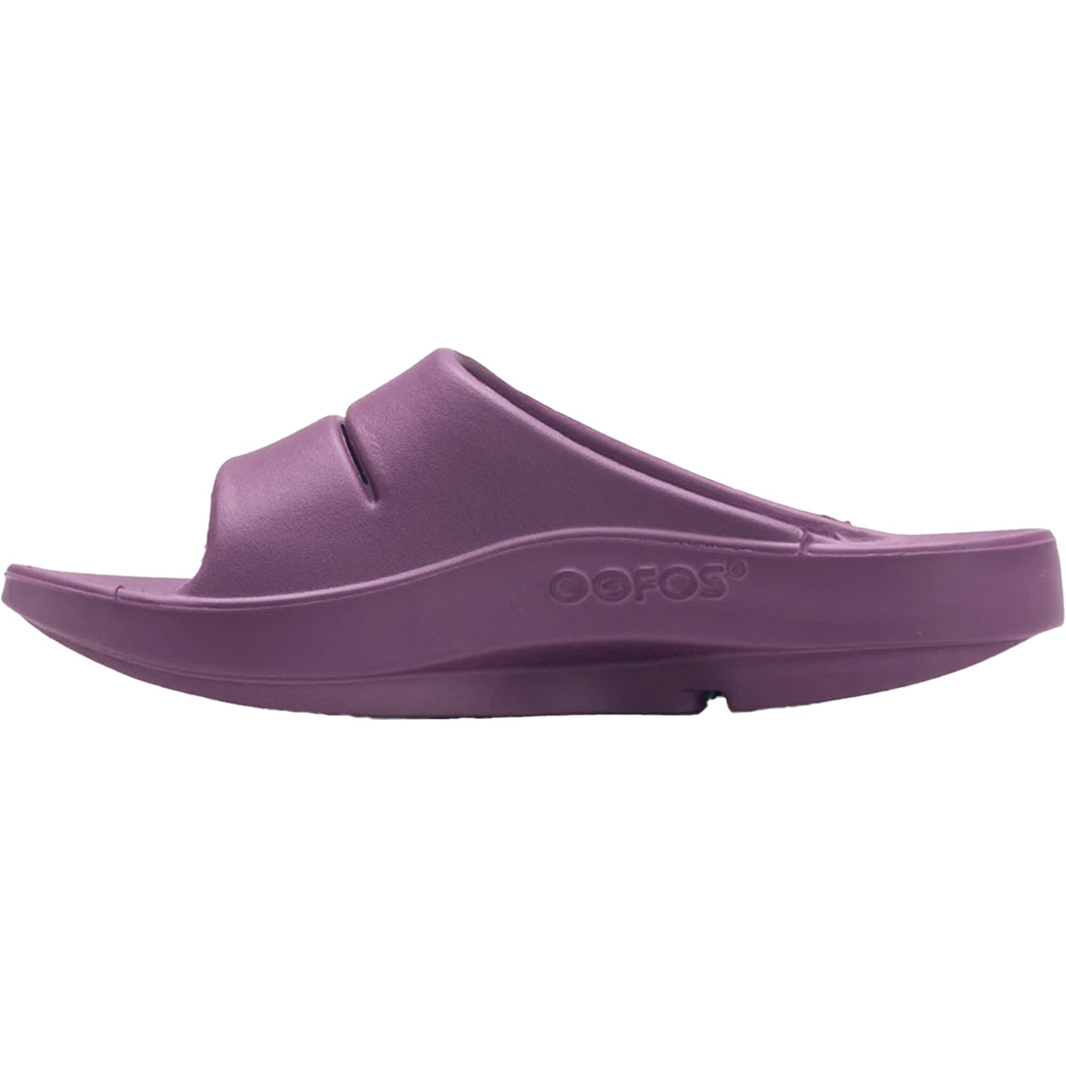 Womens Oofos Women's OOFOS OOahh Plum Synthetic Plum Synthetic