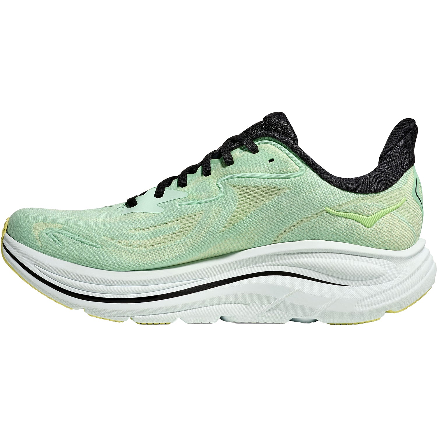 Mens Hoka one one Men's Hoka Clifton 10 Mint Flourite/Luna Moth Mint Flourite/Luna Moth