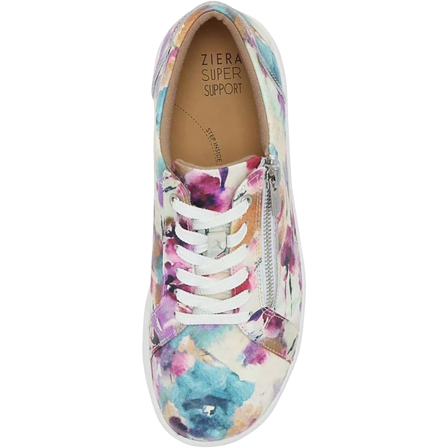 Womens Ziera Womens Ziera Shovo Pansy Leather Pansy Floral