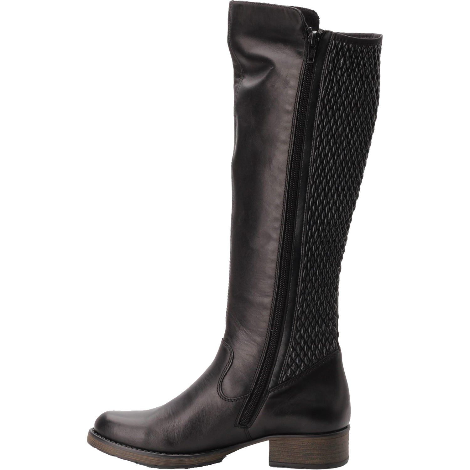 Womens Rieker Women's Rieker Z9591-00 Faith Black Leather Black Leather