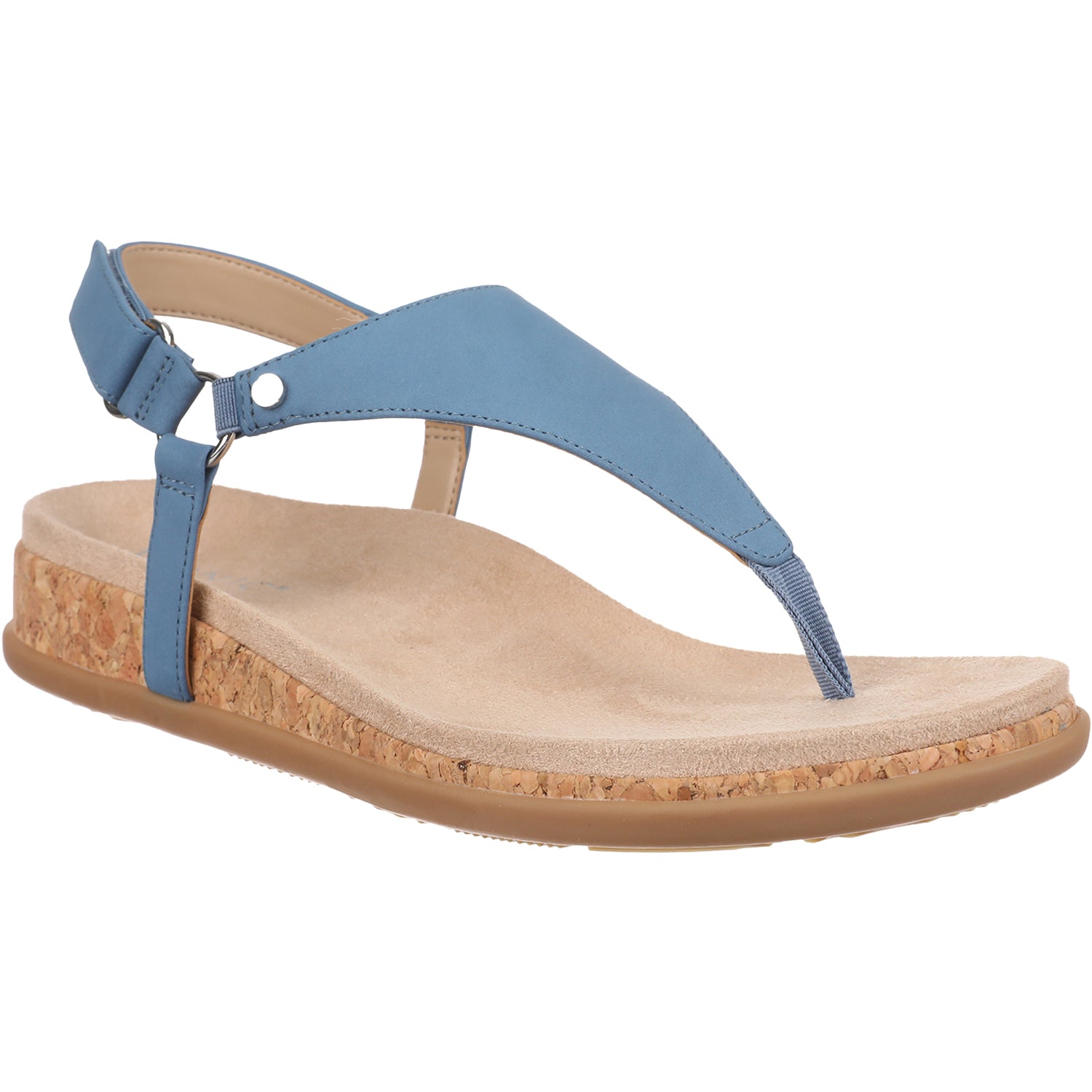 Womens Vionic Women's Vionic Kirra II Captains Blue Leather Captains Blue Leather