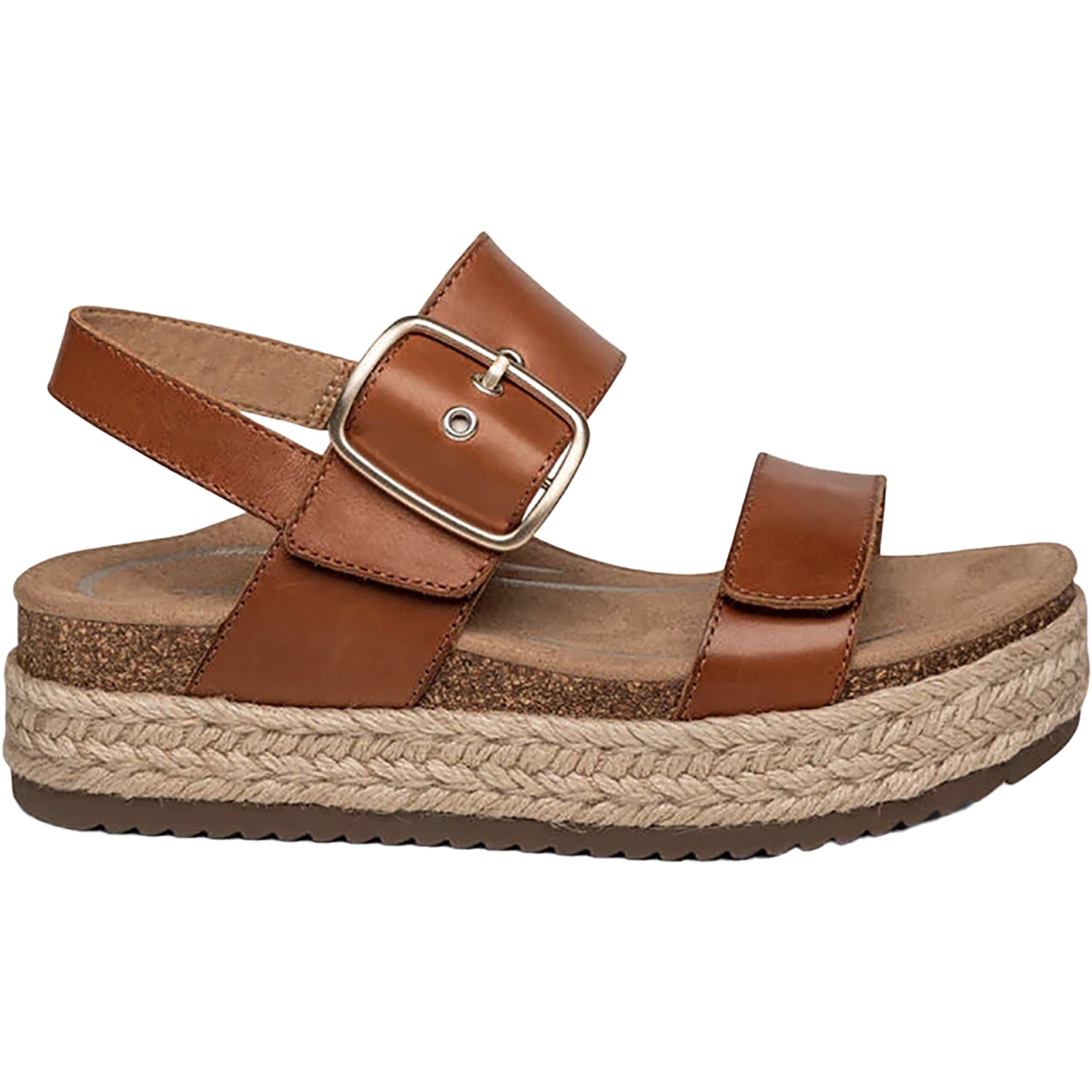 Womens Aetrex Women's Aetrex Vania Cognac Leather Cognac Leather