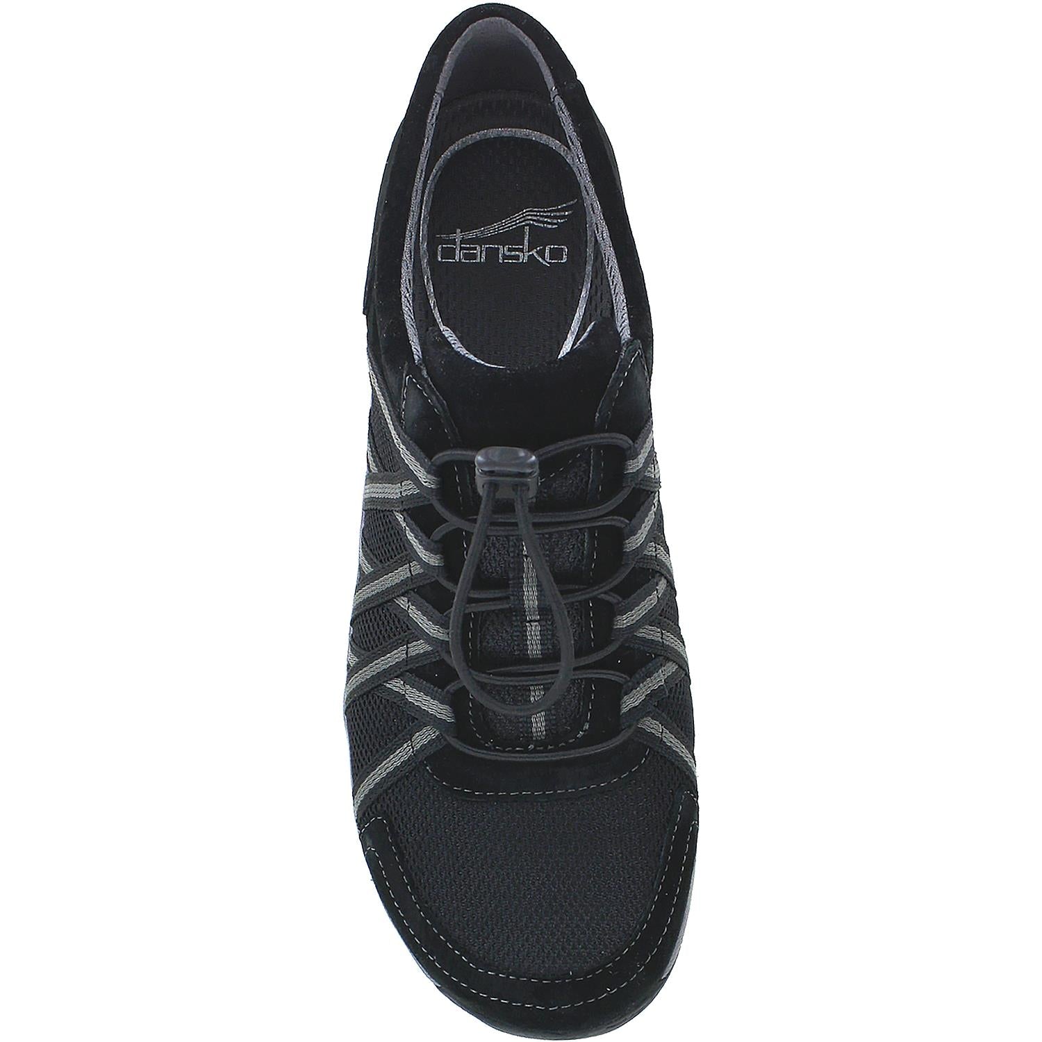 Womens Dansko Women's Dansko Honor Black Suede Black Suede