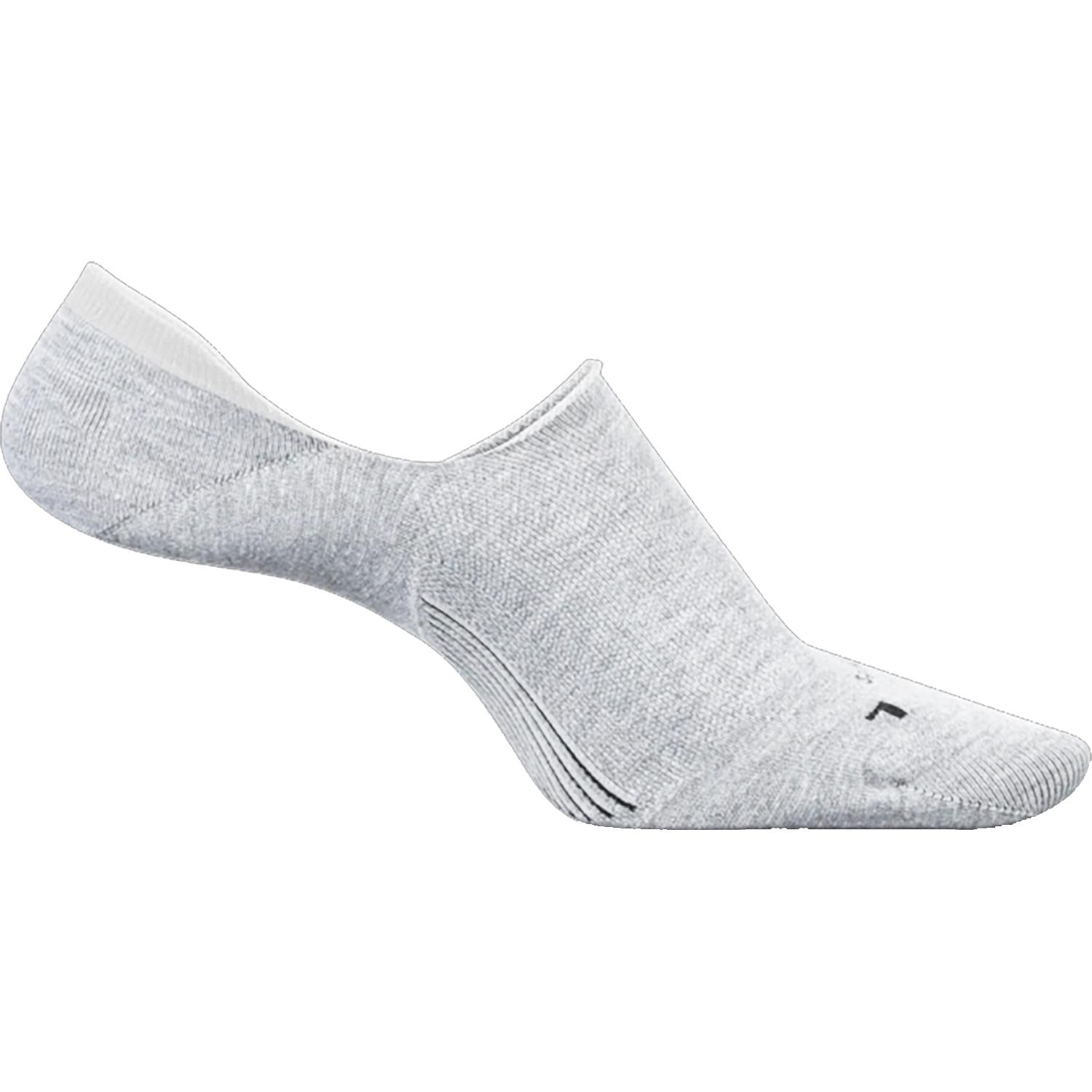 Womens Feetures Women's Feetures Everyday No Show Hidden Socks Light Grey Light Grey