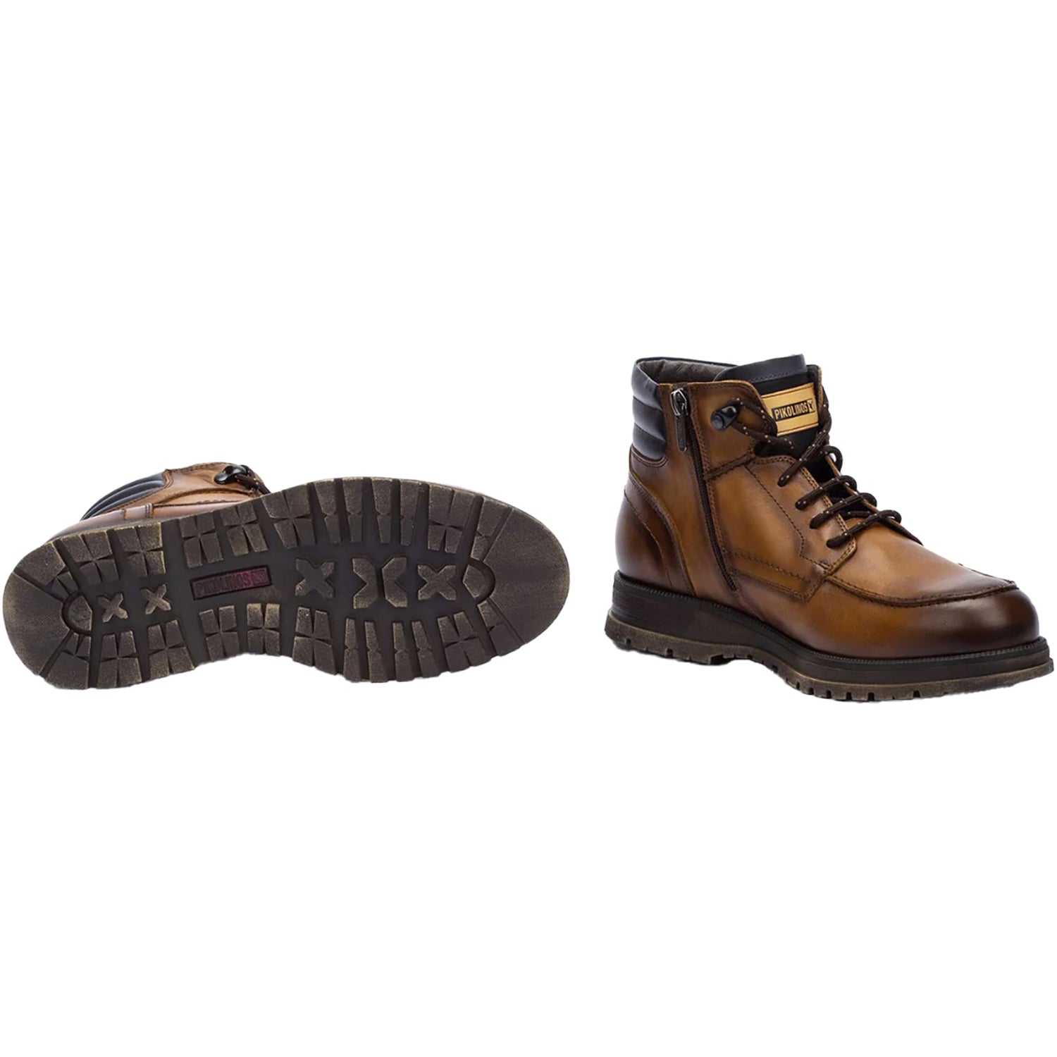 Mens Pikolinos Men's Pikolinos Zamora M9K-8028C1 Brandy Leather Brandy Leather