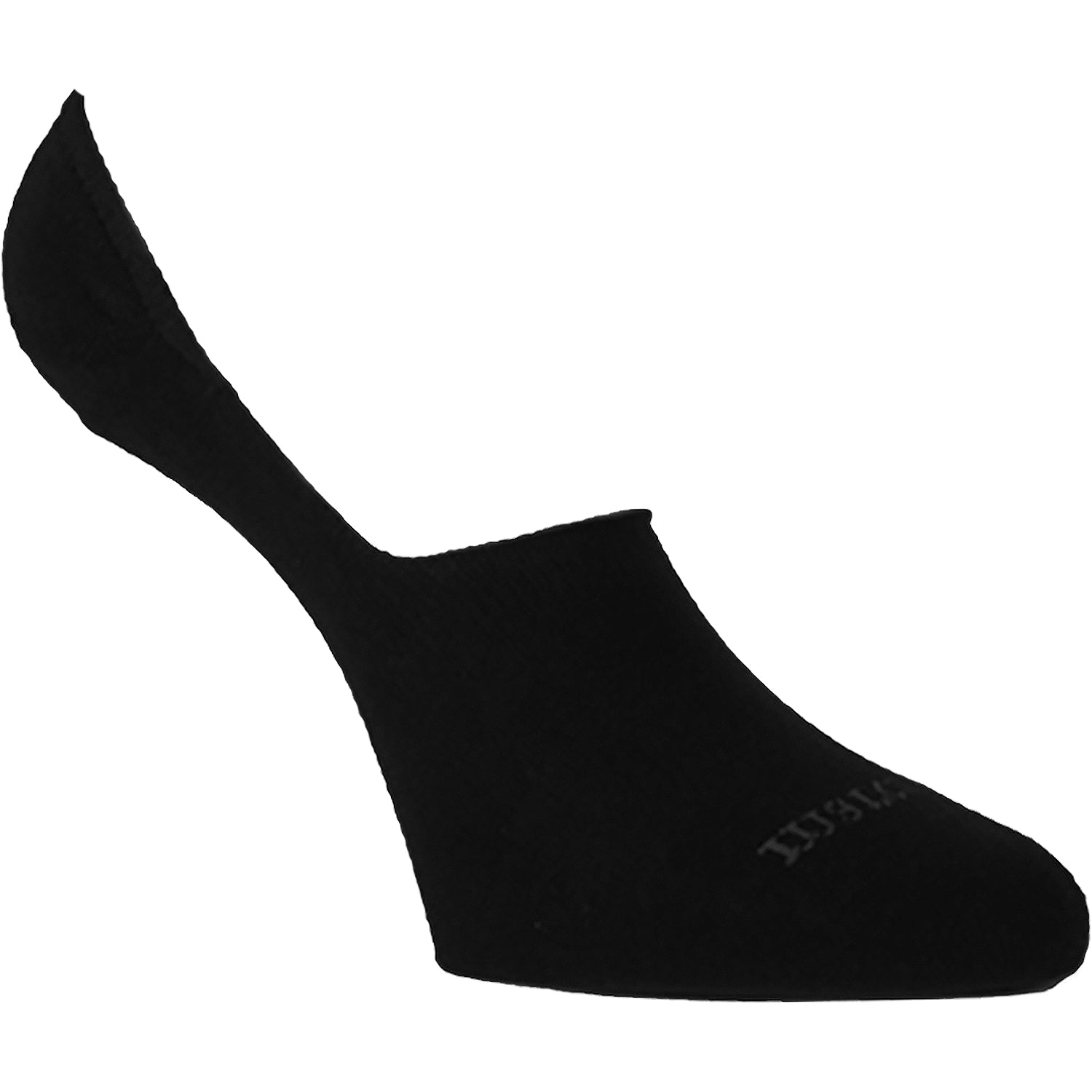 Unisex Marcmarcs Unisex Marcmarcs 91520 Invisible Cotton Socks 2 Pair Pack Black Black