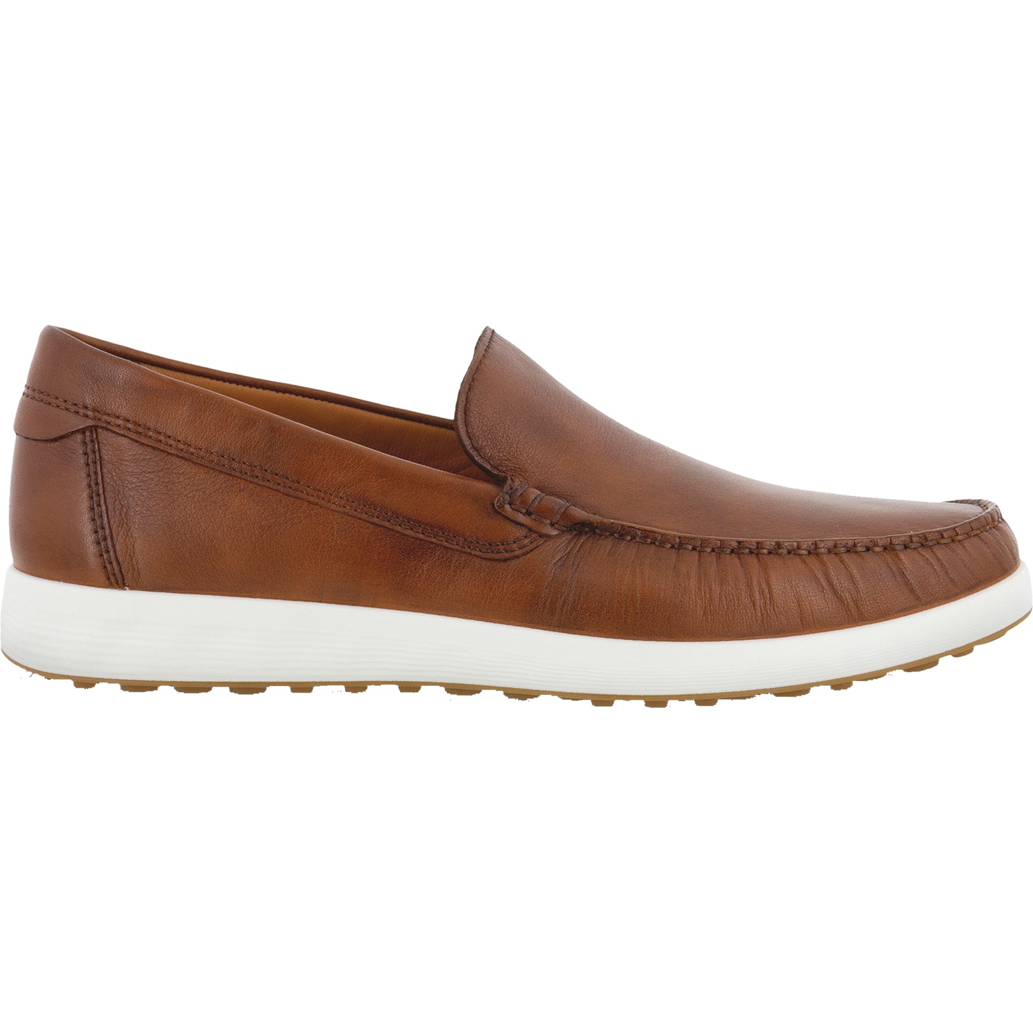 Mens Ecco Men's Ecco S Lite Moc Classic Cognac Leather Cognac Leather