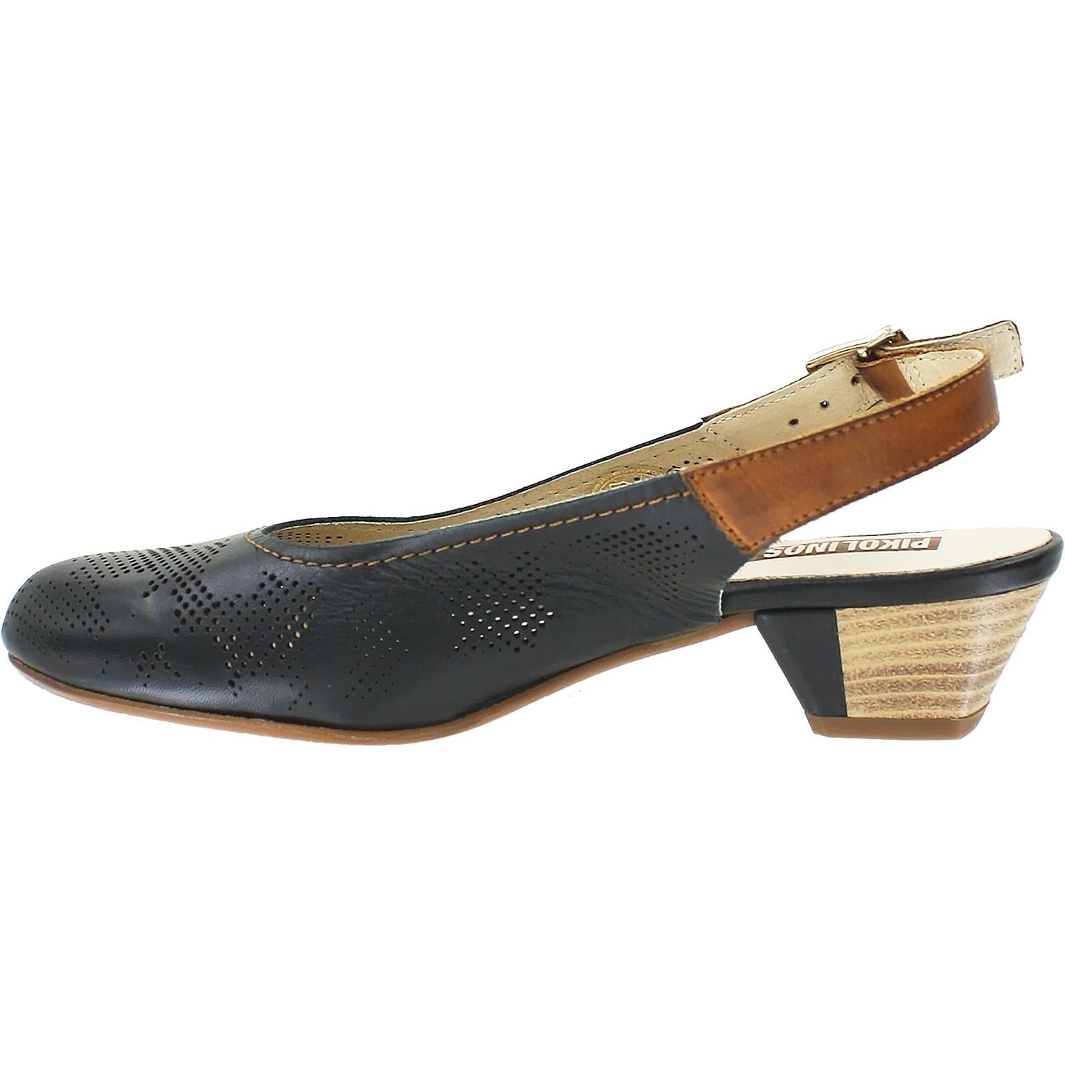 Womens Pikolinos Women's Pikolinos Elba W3M-5681 Black Leather Black Leather
