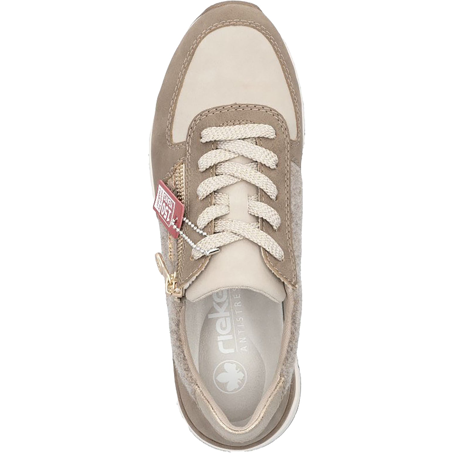Womens Rieker Women's Rieker 58902-64 Fango/Ginger/Gold Combi Synthetic Fango/Ginger/Gold Combi Synthetic