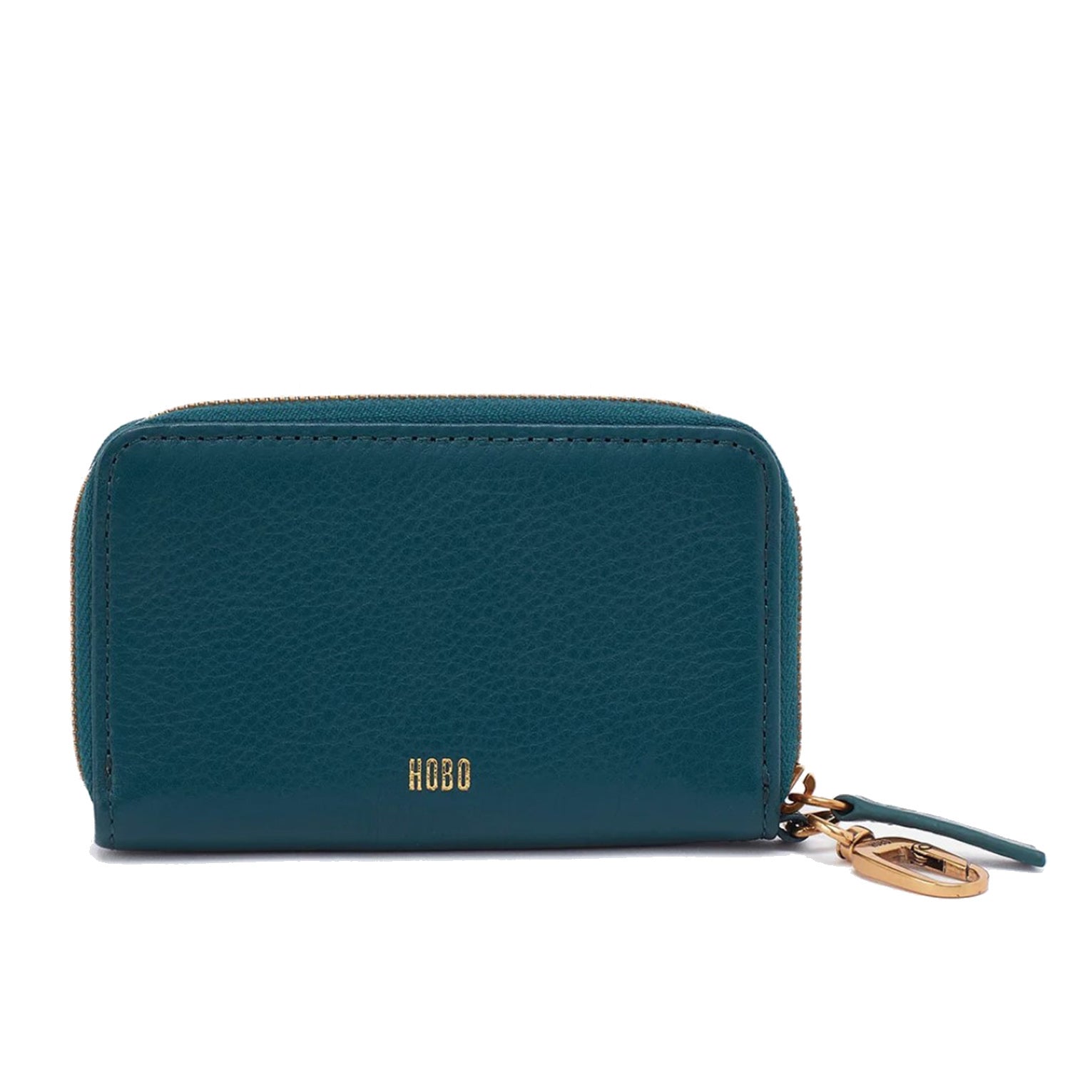 Womens Hobo Hobo International Move Clip Wallet Pebbled Midnight Teal Pebbled Midnight Teal