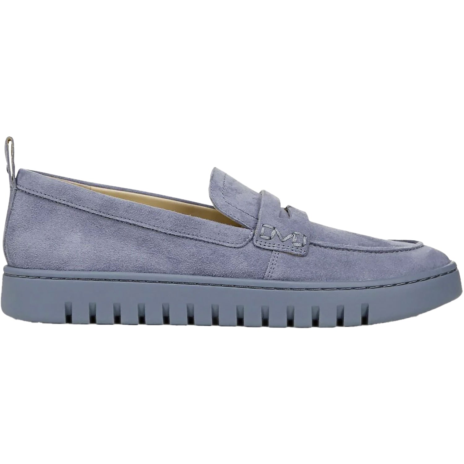 Womens Vionic Women's Vionic Uptown Loafer Vintage Blue Haze Suede Vintage Blue Haze Suede