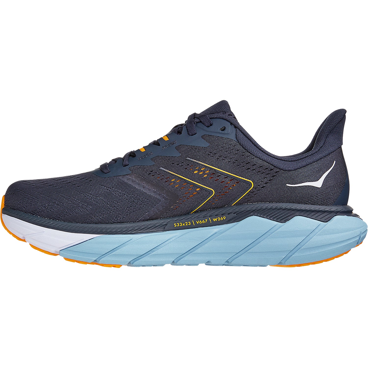 Mens Hoka one one Men's Hoka One One Arahi 5 Ombre Blue/Blue Fog Mesh Ombre Blue/Blue Fog Mesh