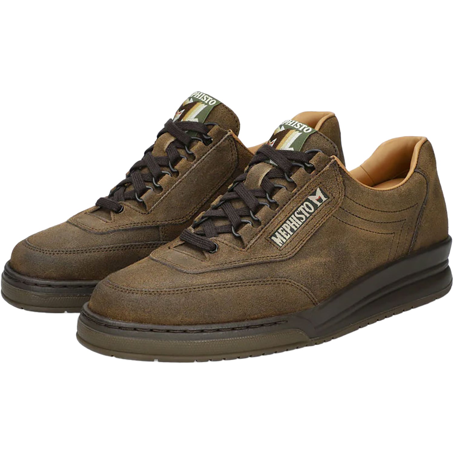 Mens Mephisto Men's Mephisto Match Hazelnut Leather Hazelnut Leather