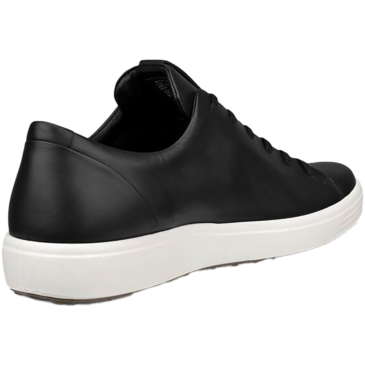 Mens Ecco Men's Ecco Soft 7 M Premier Sneaker Black Leather Black