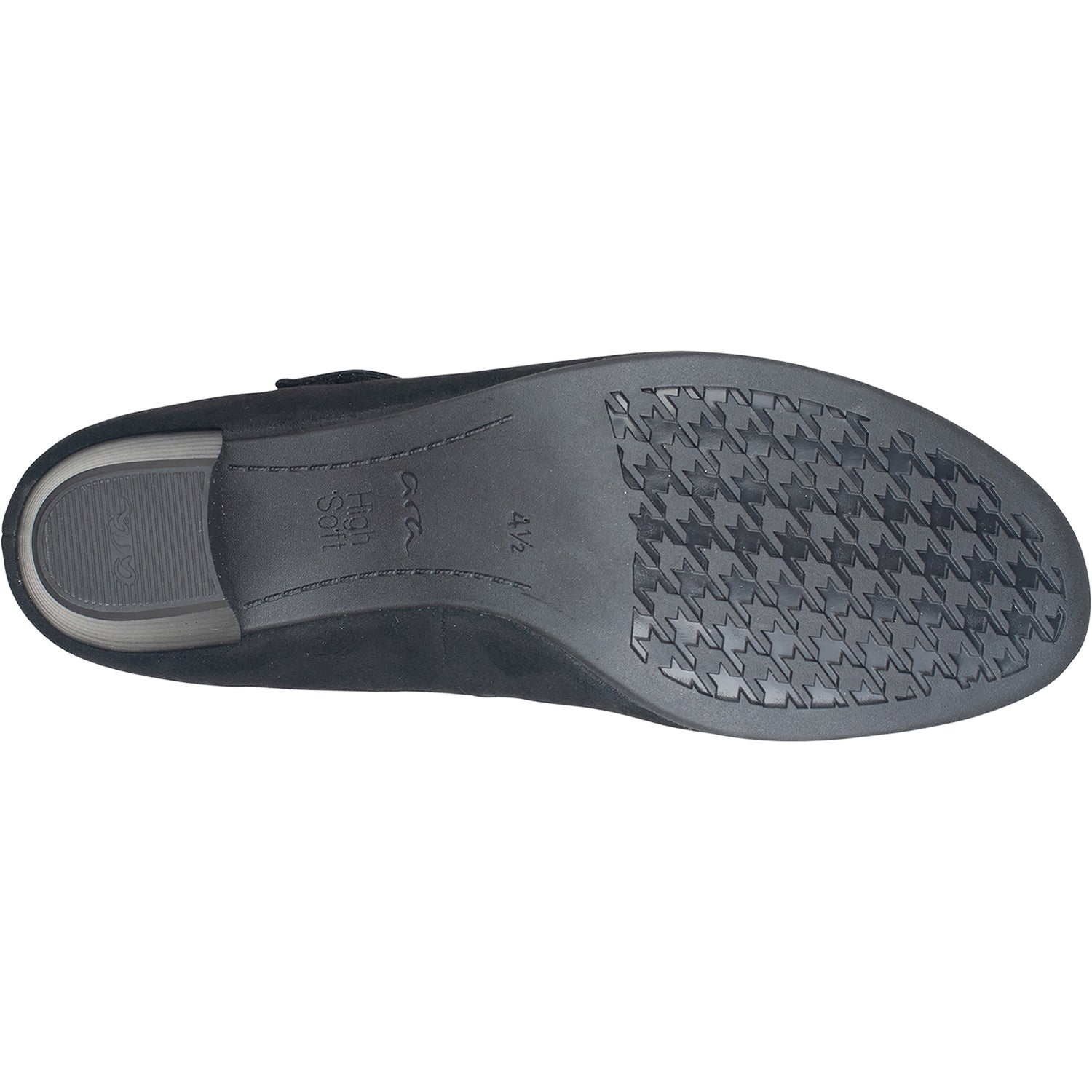 Womens Ara shoes Women's Ara Callico II Black Kid Suede Black Suede