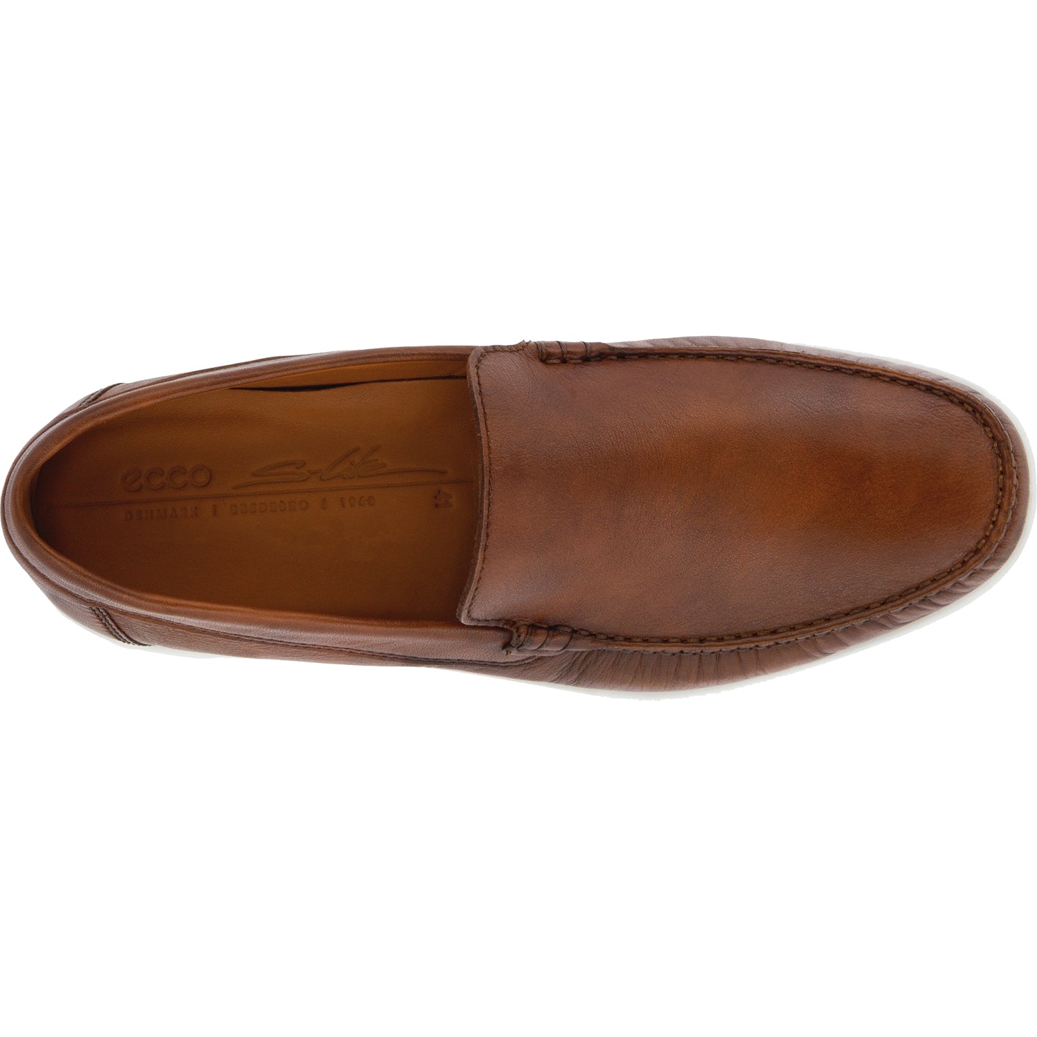 Mens Ecco Men's Ecco S Lite Moc Classic Cognac Leather Cognac Leather