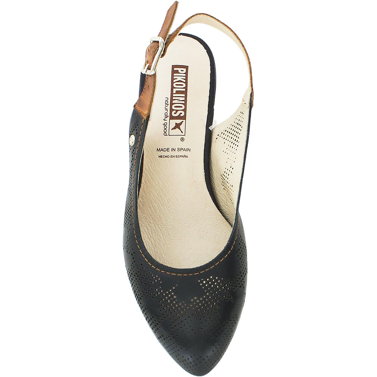 Womens Pikolinos Women's Pikolinos Elba W3M-5681 Black Leather Black Leather