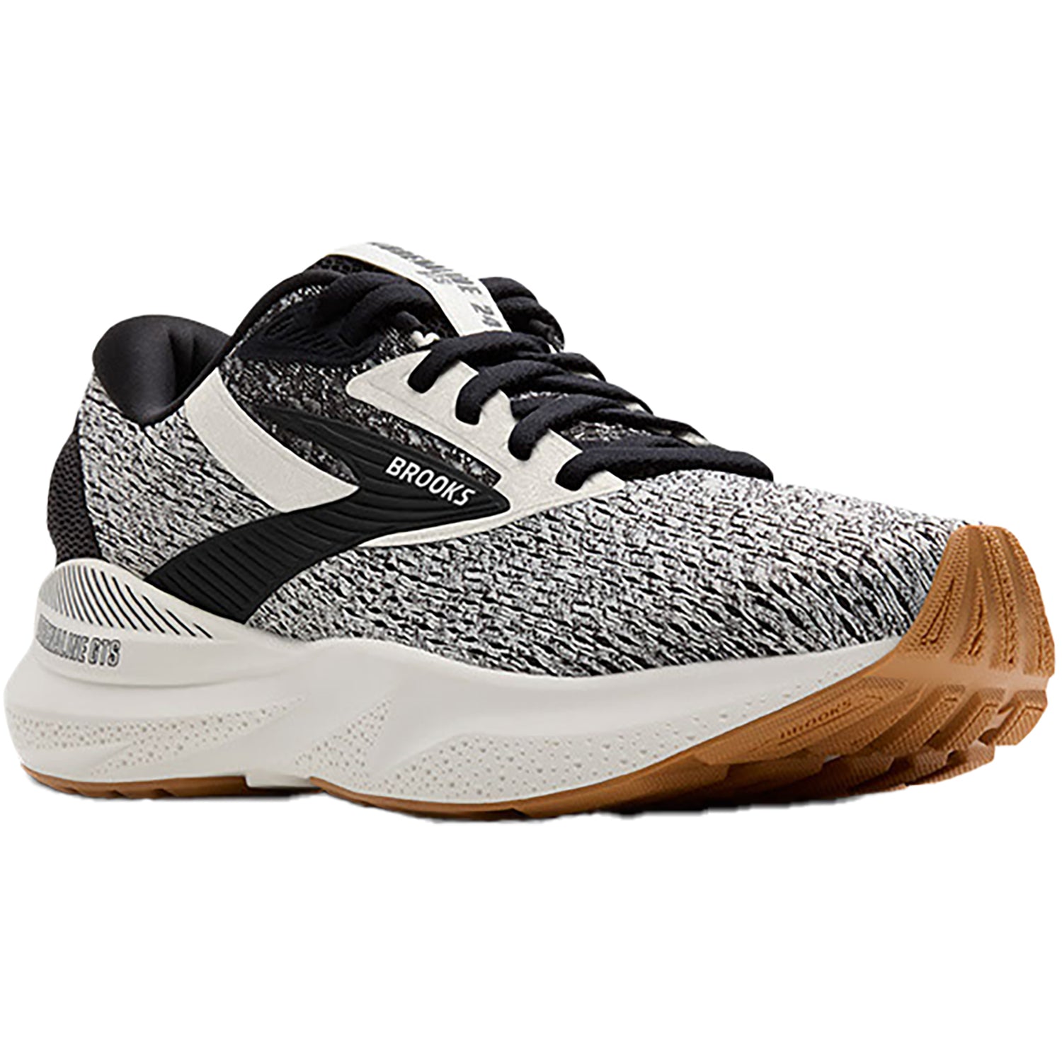 Womens Brooks Women's Brooks Adrenaline GTS 24 Coconut/Black/Biscuit Mesh Coconut/Black/Biscuit Mesh
