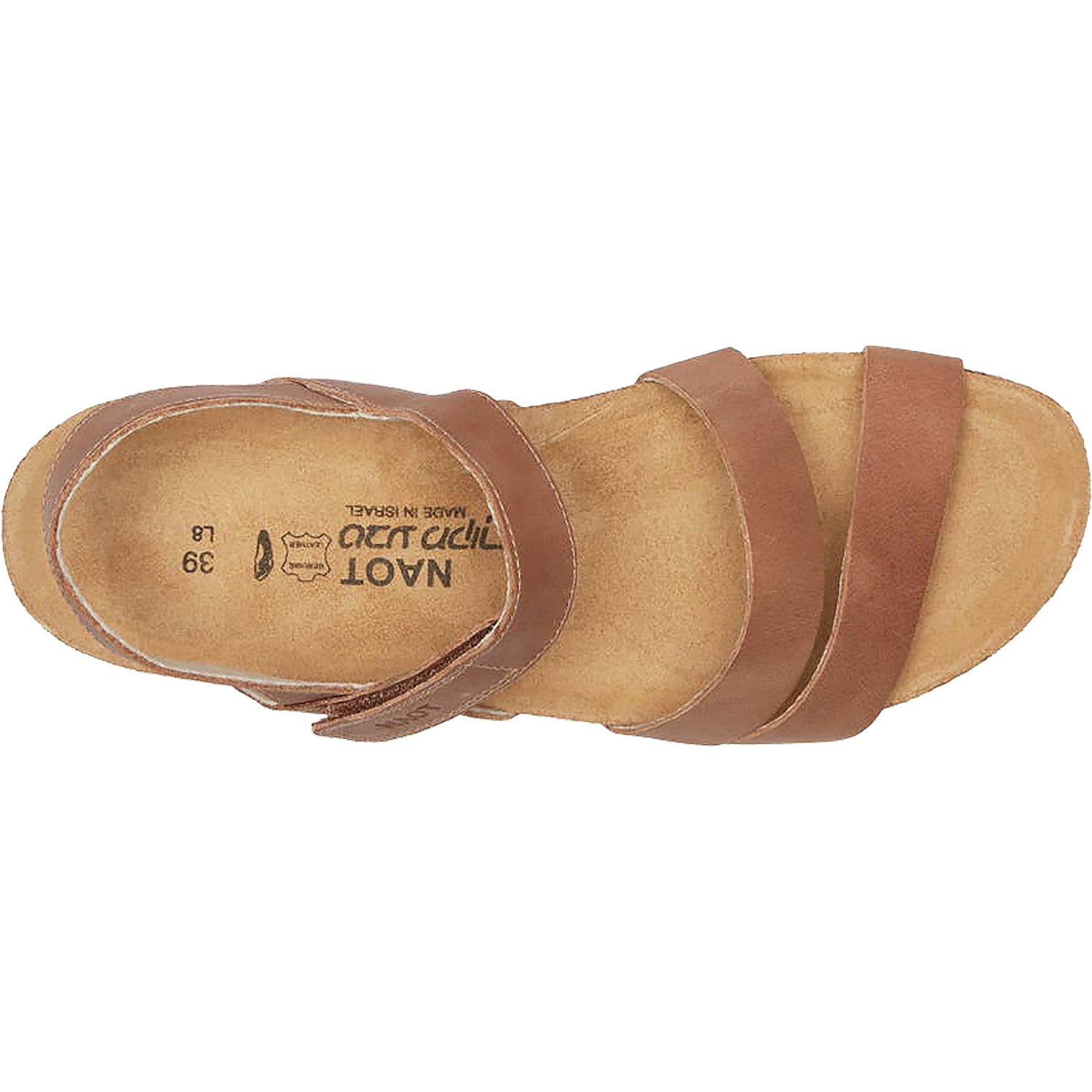 Womens Naot Women's Naot Kayla Latte Brown Leather Latte Brown Leather