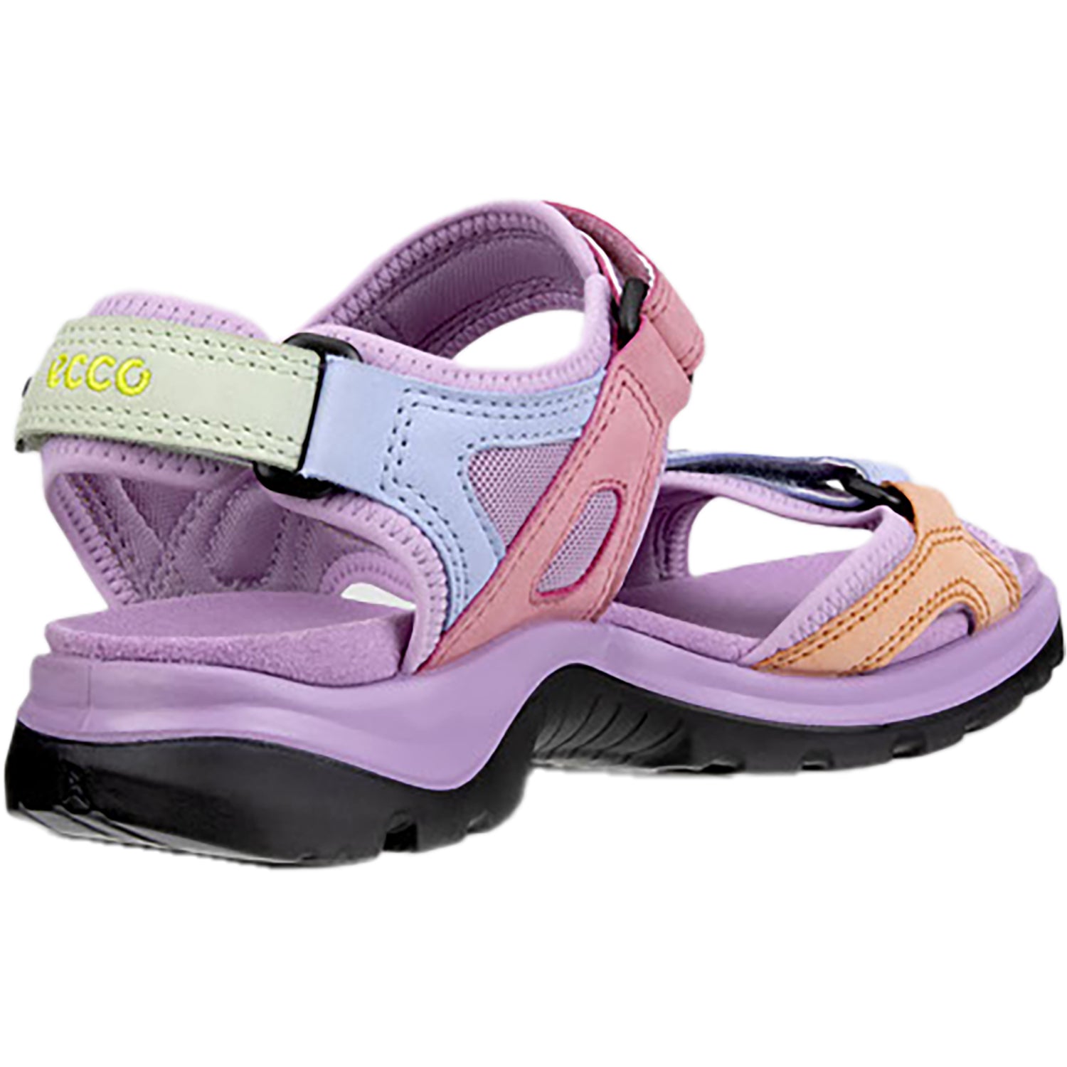 Womens Ecco Women's Ecco Offroad Yucatan Multicolor Lavender Mist Nubuck Lavender Mist