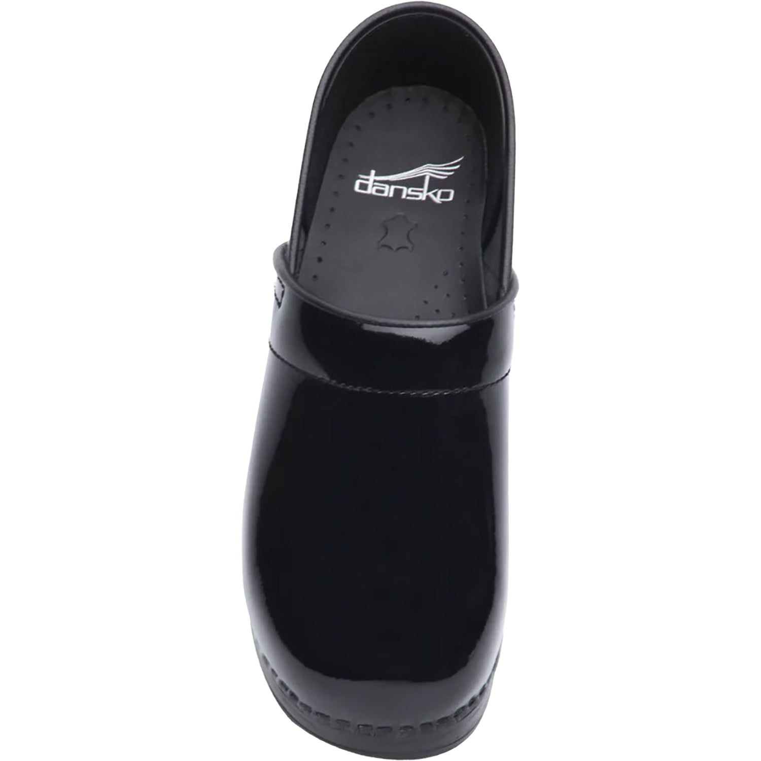 Womens Dansko Women's Dansko Professional Black Patent Leather Black Patent Leather
