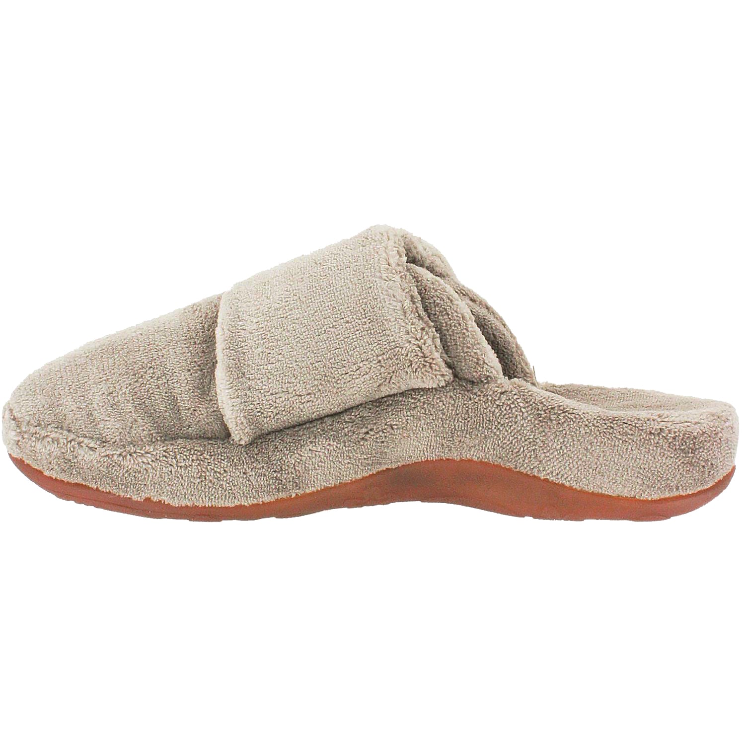 Womens Aetrex Women's Aetrex Mandy Coffee Terrycloth Coffee Terrycloth