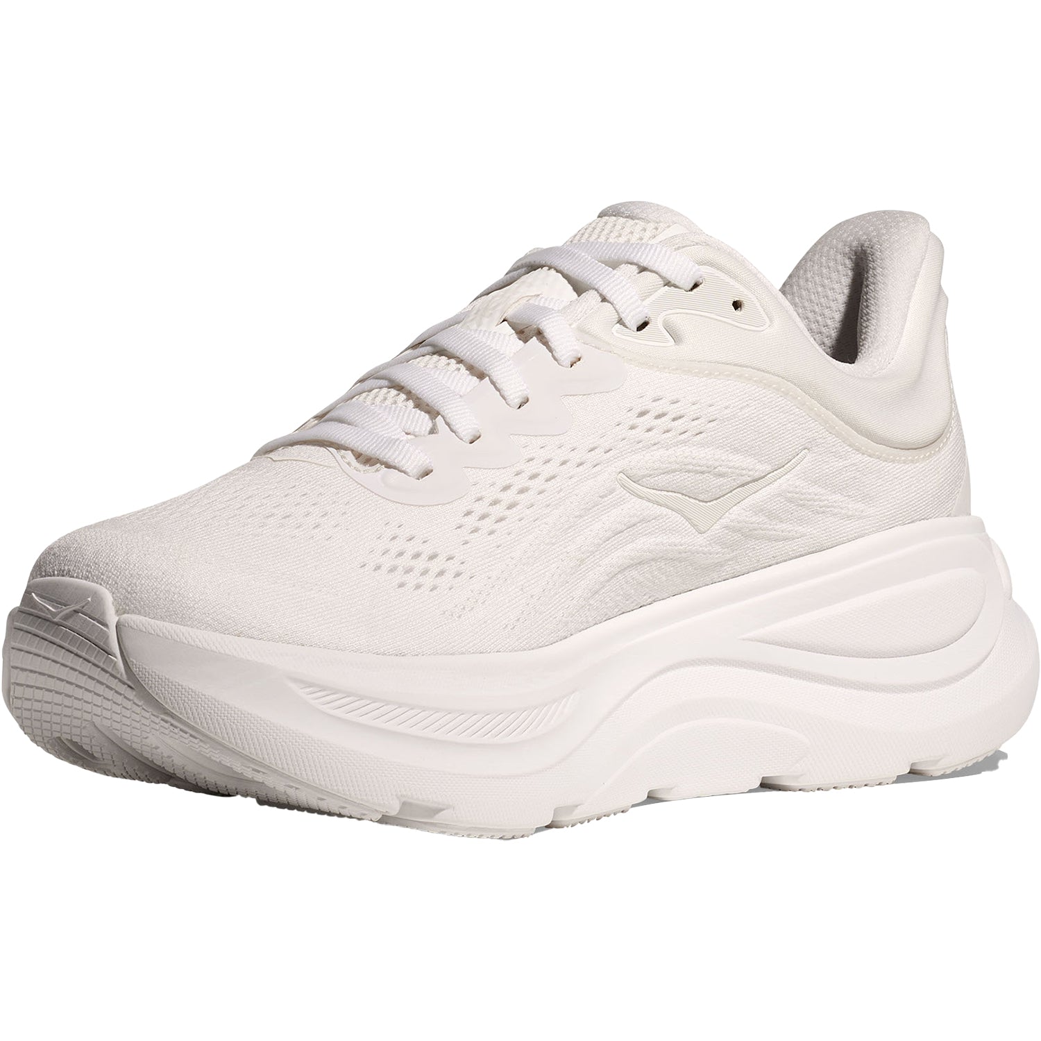 Womens Hoka one one Women's HOKA Bondi 9 White/White White /White
