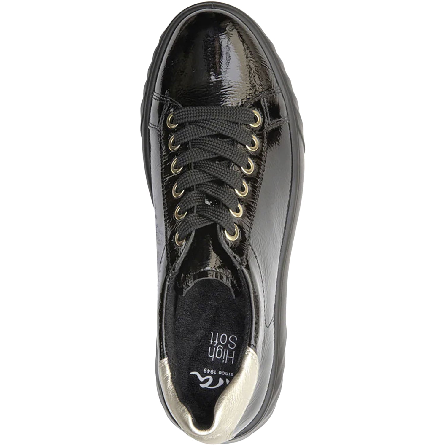 Womens Ara shoes Women's Ara Mikky Black Patent Leather Black Patent Leather