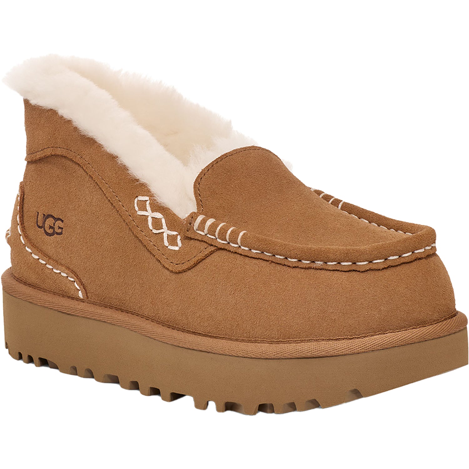 Womens Ugg Women's UGG Ansley Parc Chestnut Sheepskin Chestnut Sheepskin