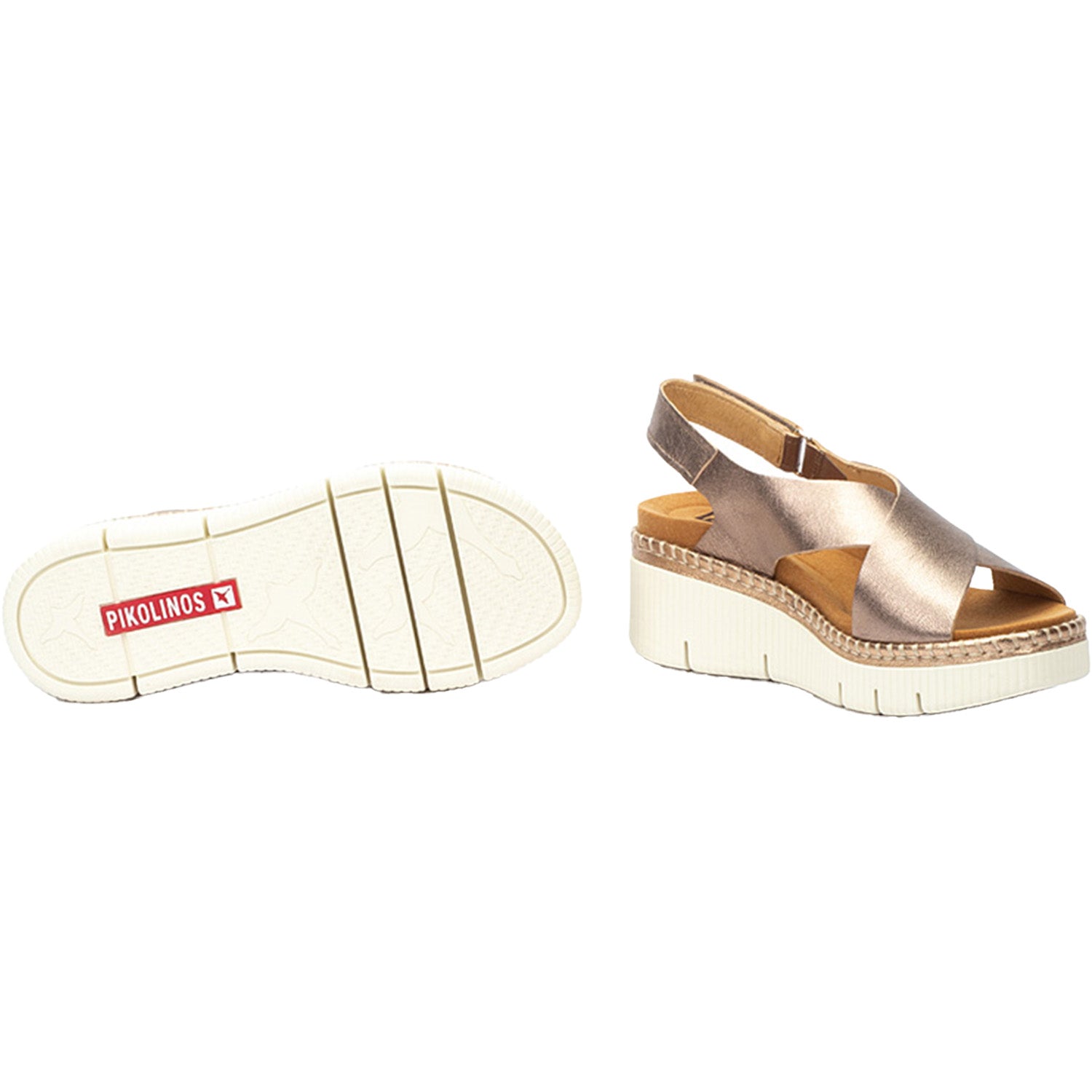 Womens Pikolinos Women's Pikolinos Gomera W0K-0606C1CL Stone Stone