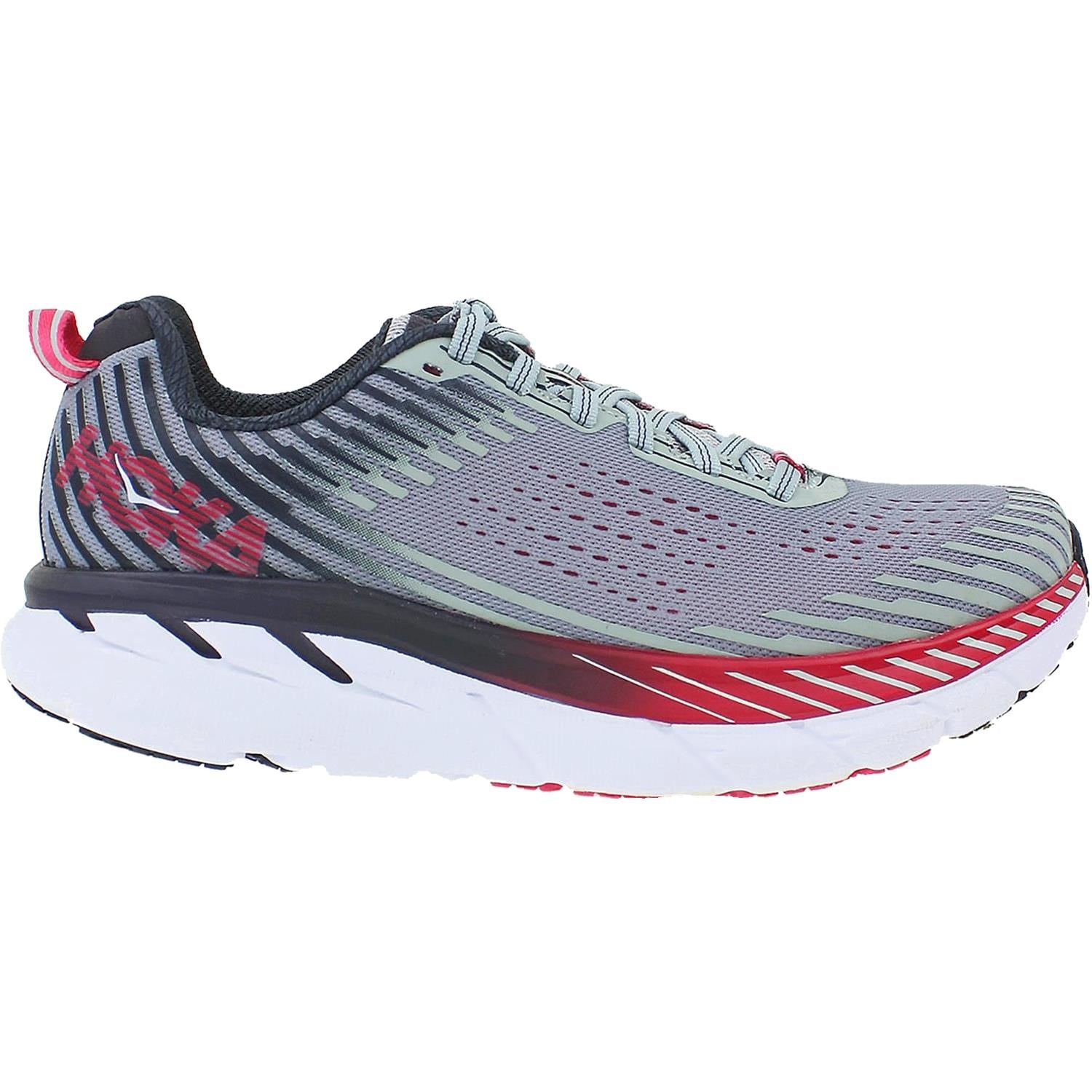 Womens Hoka one one Women's Hoka One One Clifton 5 Alloy/Metal Mesh Alloy/Metal Mesh